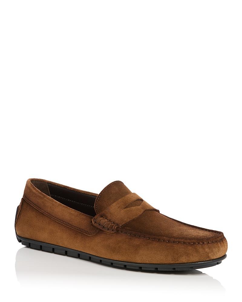 TO BOOT NEW YORK Men's Adelaide Leather Loafers In Brown Product Image