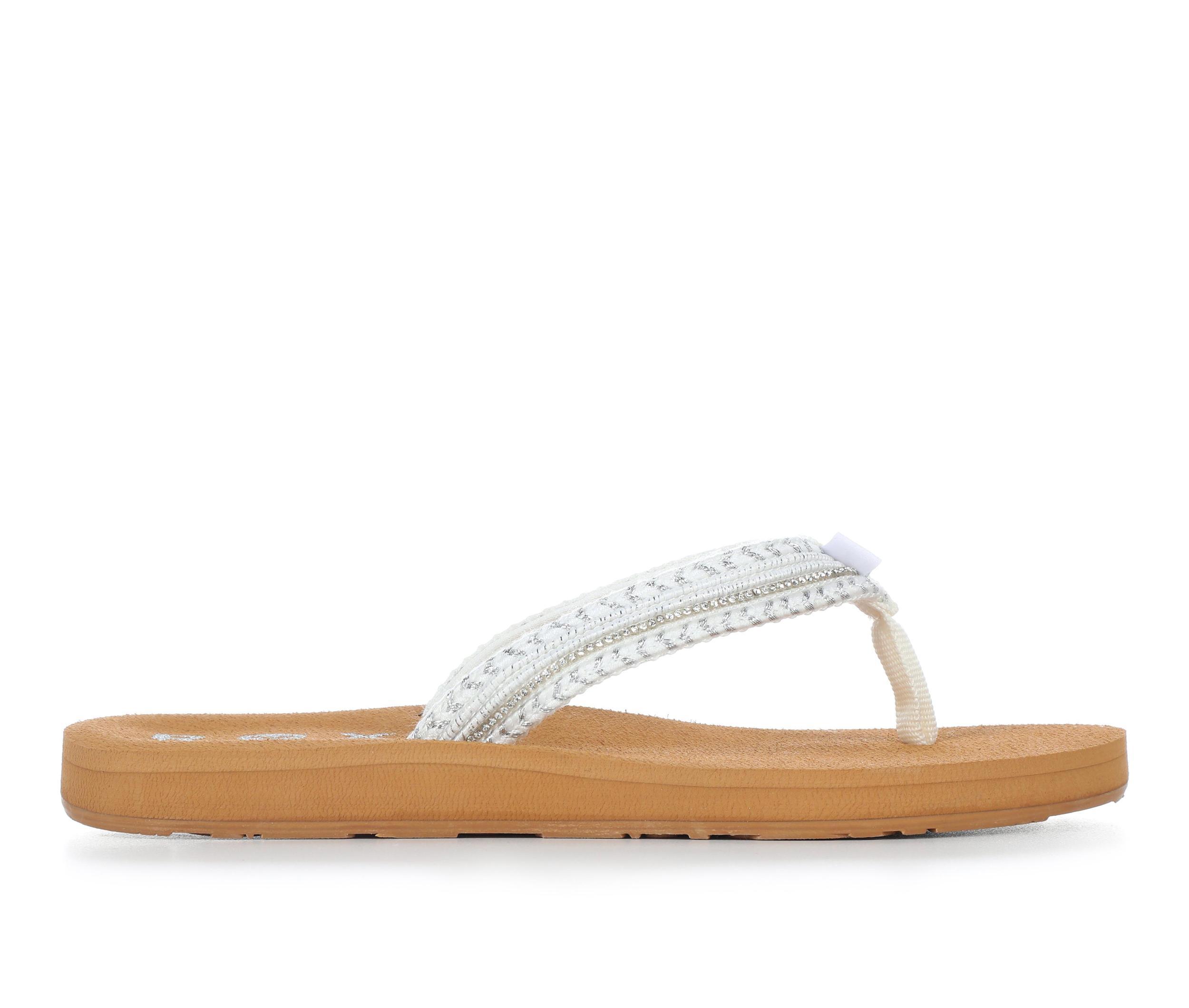 Women's Roxy Tidepool Bling Flip-Flops Product Image