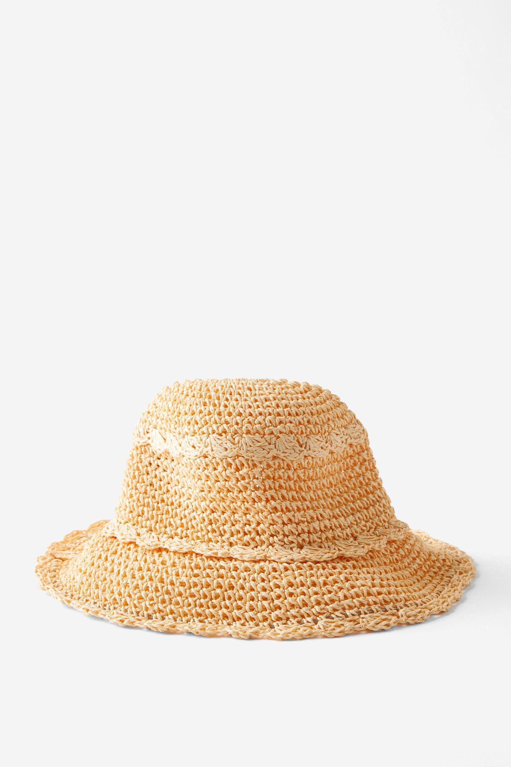 Emme Straw Bucket Hat Product Image