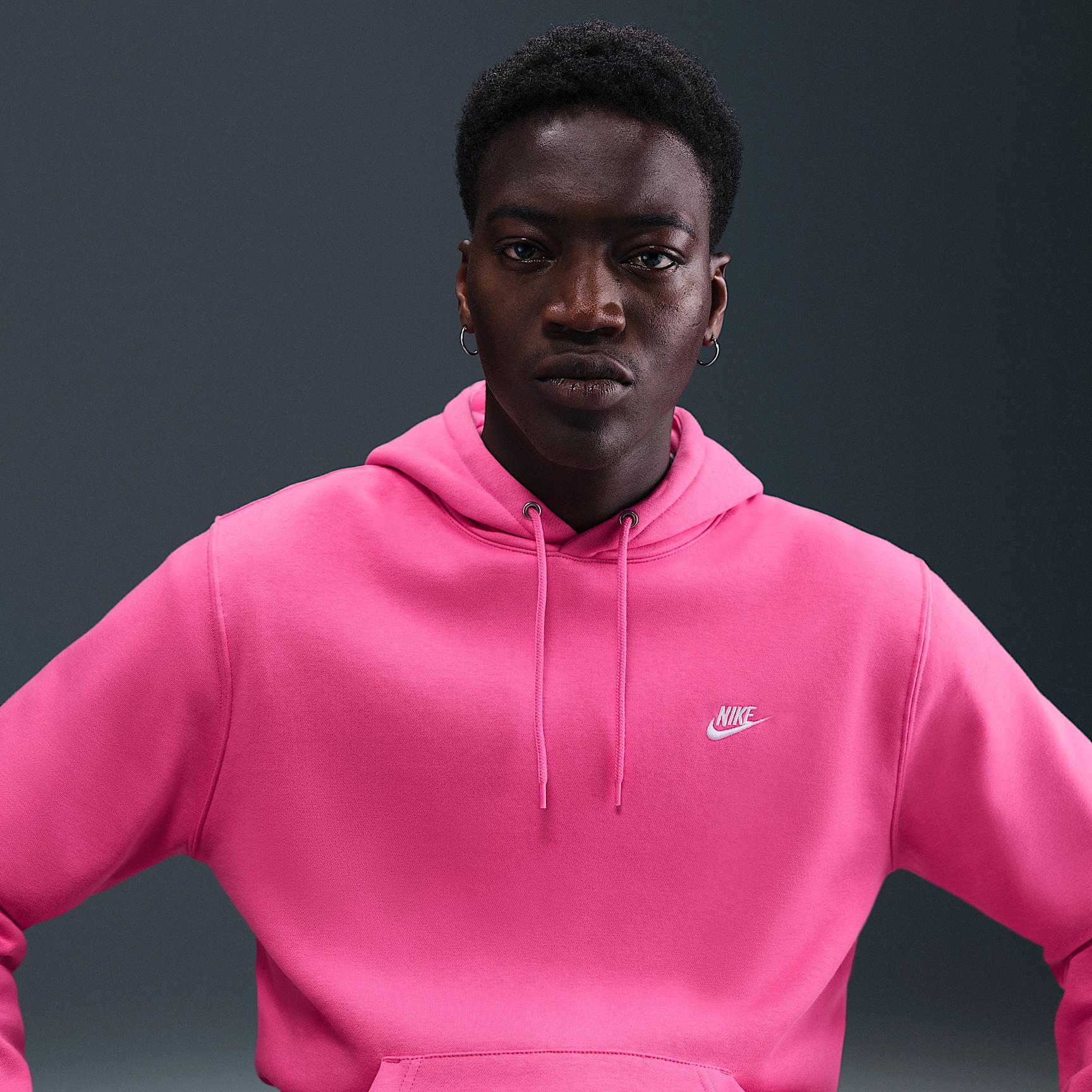 Nike Men's Club Pullover Fleece Hoodie Product Image