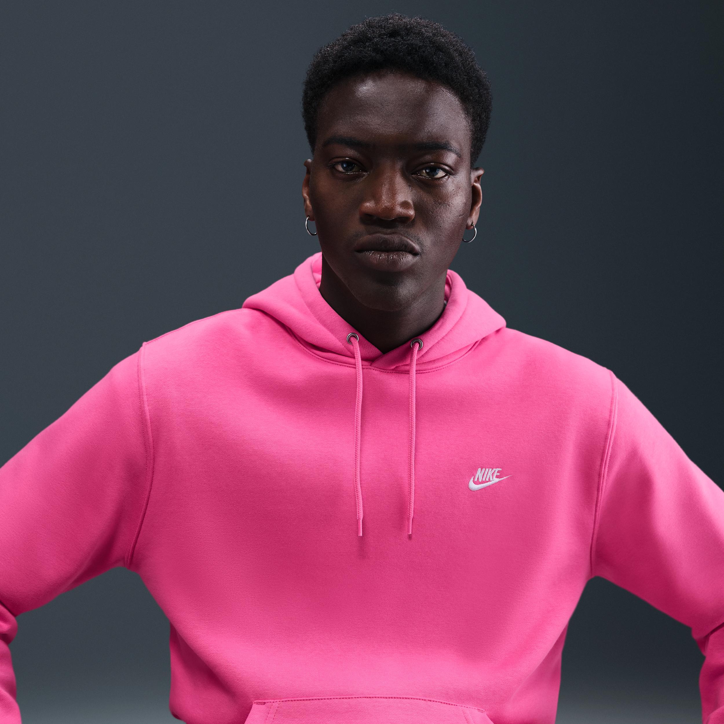 Nike Men's Club Pullover Fleece Hoodie Product Image