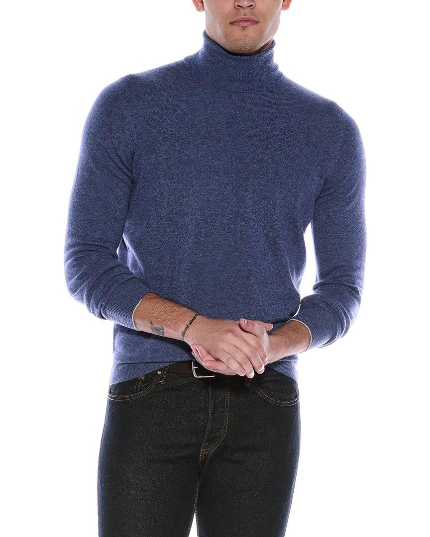 BRUNELLO CUCINELLI Cashmere Turtleneck Sweater In Blue Product Image
