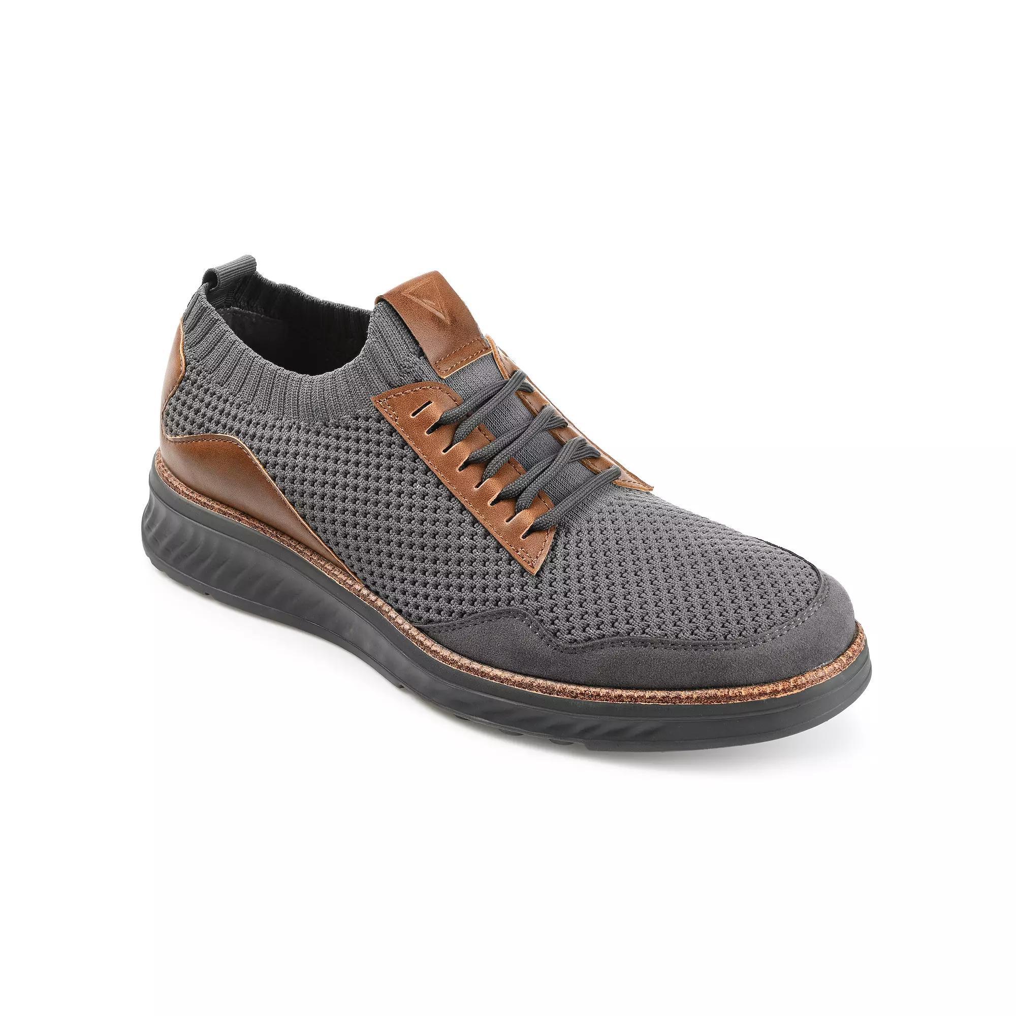 VANCE Julius Men's Knit Casual Dress Shoes, Size: 10, Gray Product Image