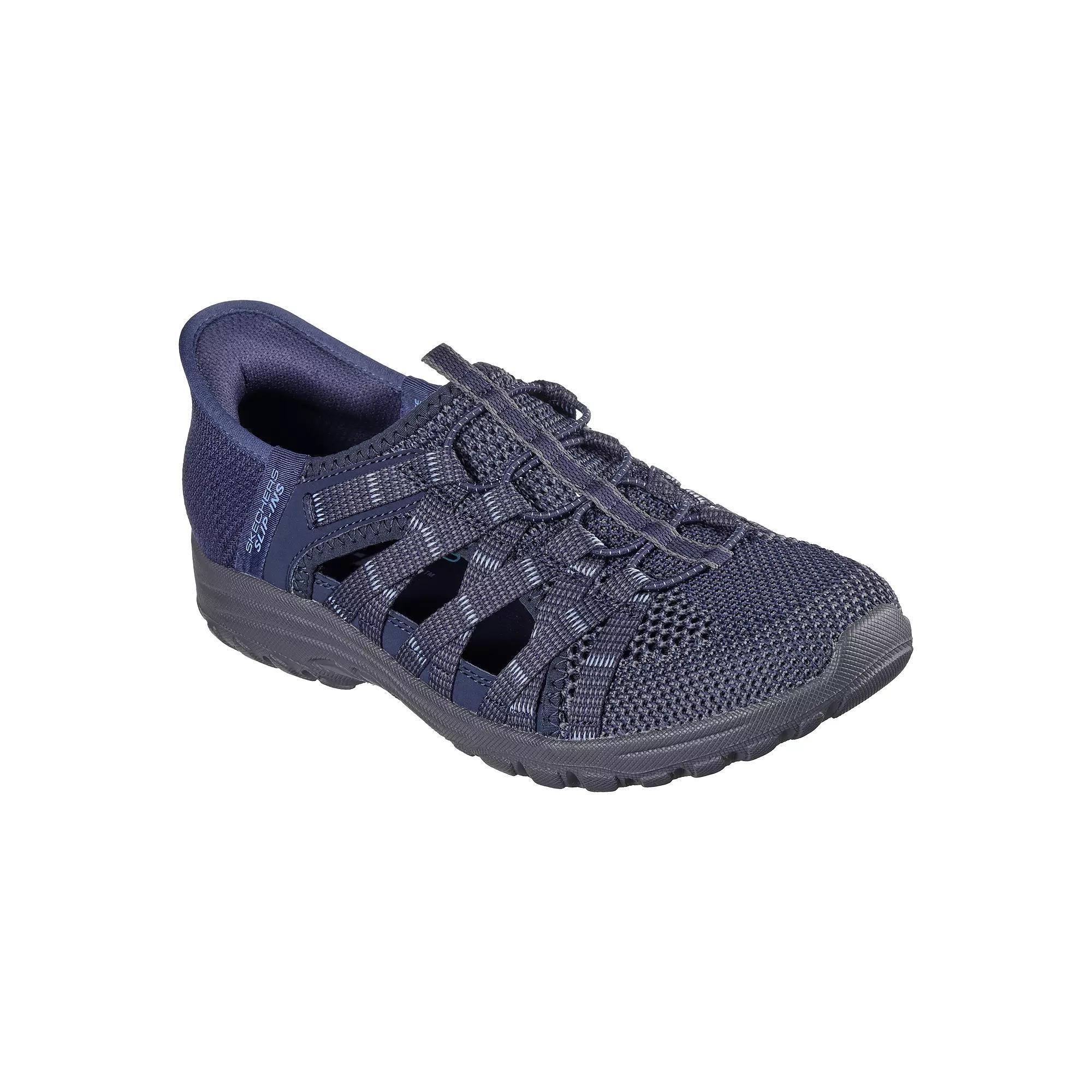 Skechers Hands Free Slip-ins® Relaxed Fit® Reggae Fest 2.0 Neap Tide Women's Shoes, Size: 7.5, Blue Product Image
