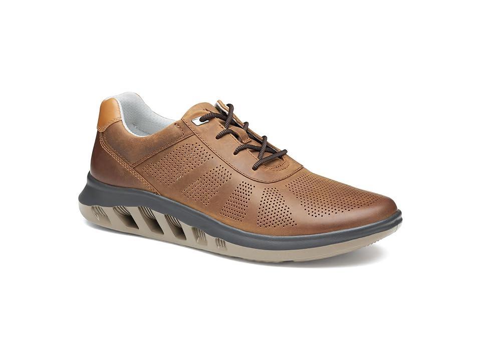 Johnston  Murphy Mens Activate U-Throat Perforated Leather Sneakers Product Image