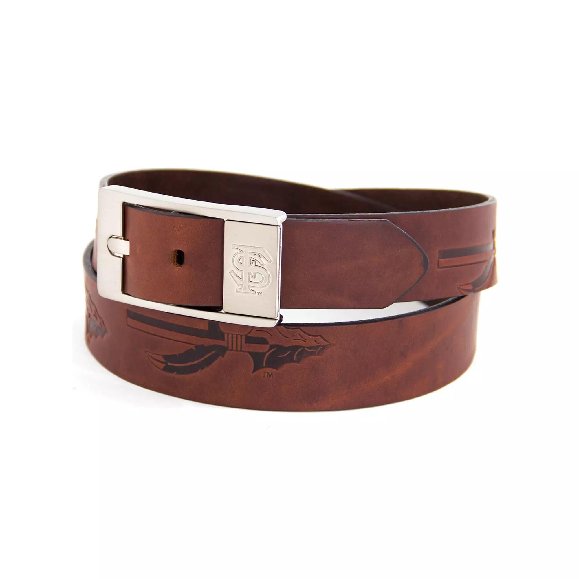Men's Florida State Seminoles Brandish Leather Belt, Size: 32, Team Product Image