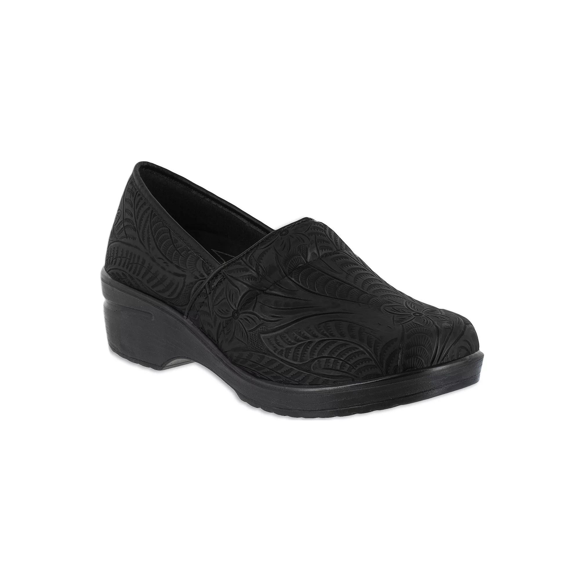 Easy Works by Easy Street Lyndee Women's Work Shoes, Size: 9 Wide, Black Tool Product Image