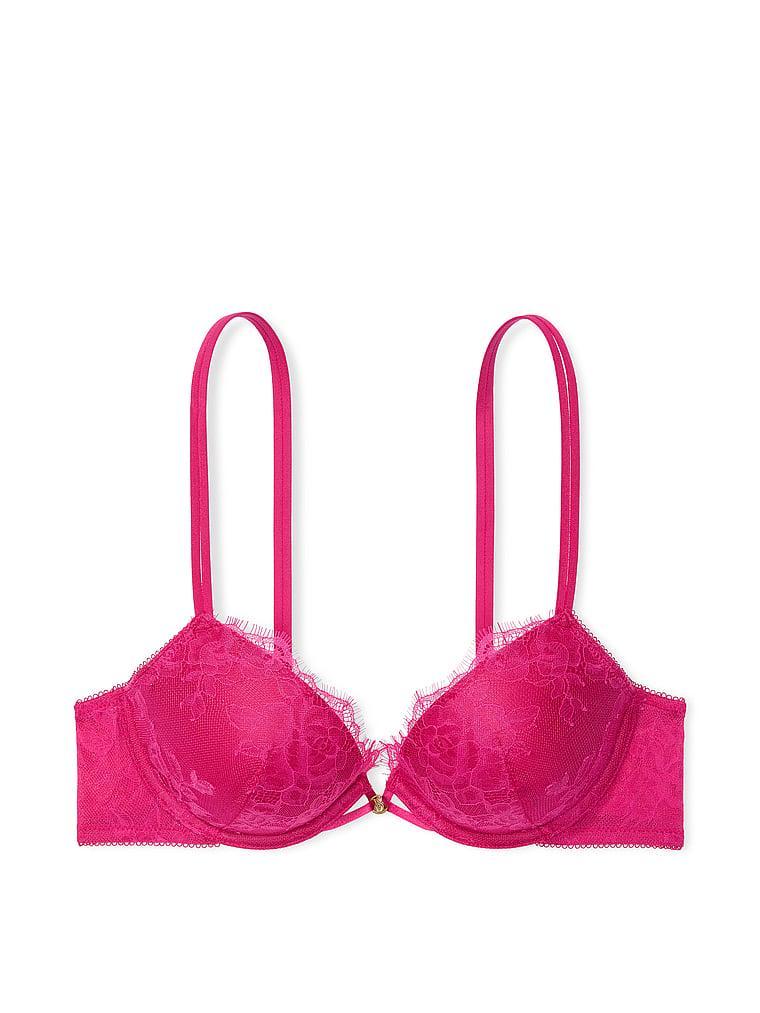Rose Lace Push-Up Bra Product Image