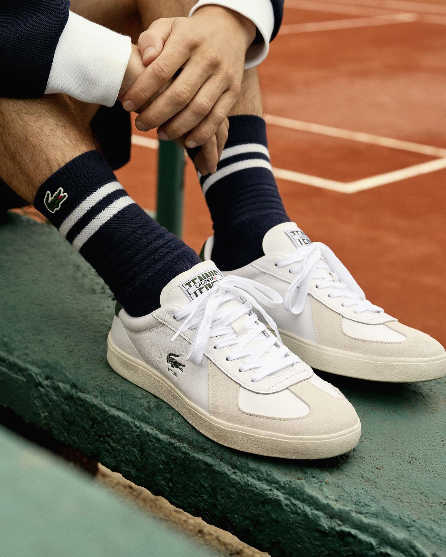 Men's Baseshot Pro Leather Sneakers Product Image