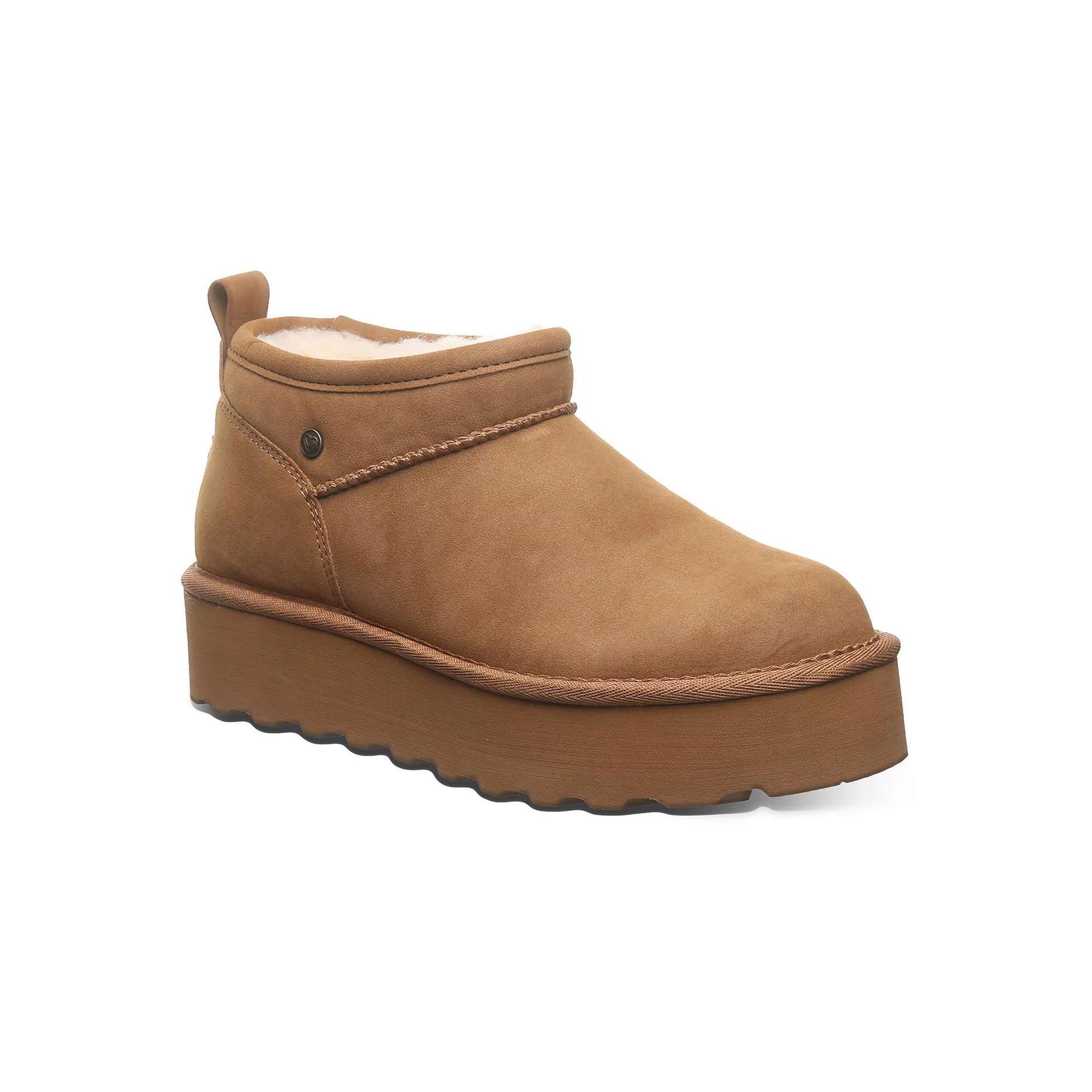 Bearpaw Retro Super Shorty Faux Suede Womens Boots Product Image