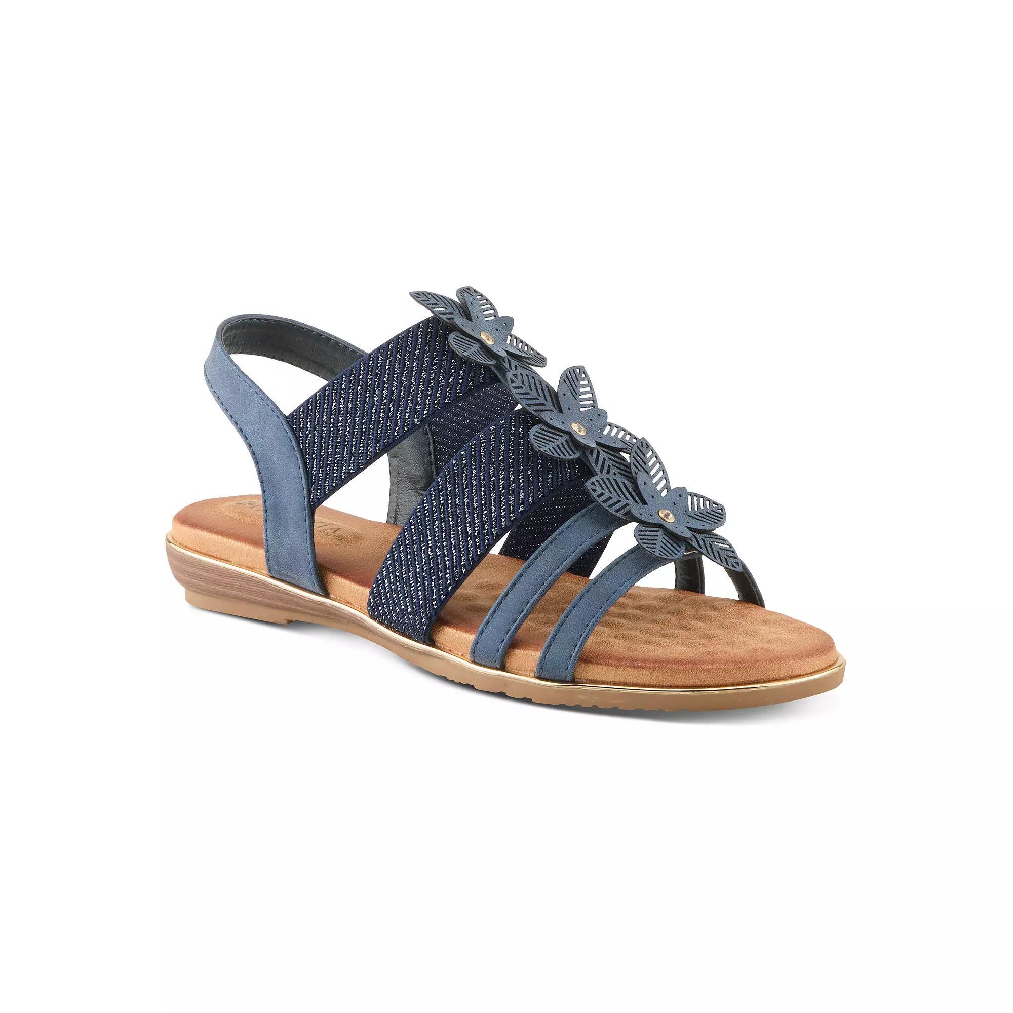 Patrizia Omana Women's Flat Slide Sandals, Size: 41, Blue Product Image