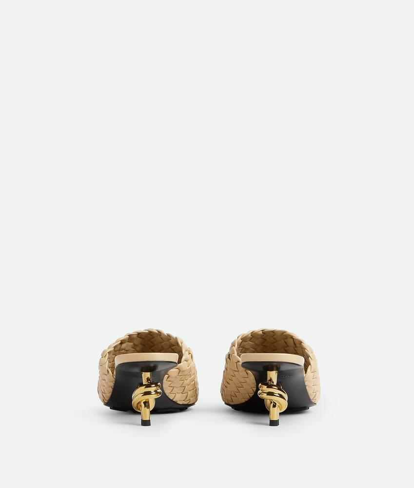 Women's Knot Mule in Cane sugar Product Image