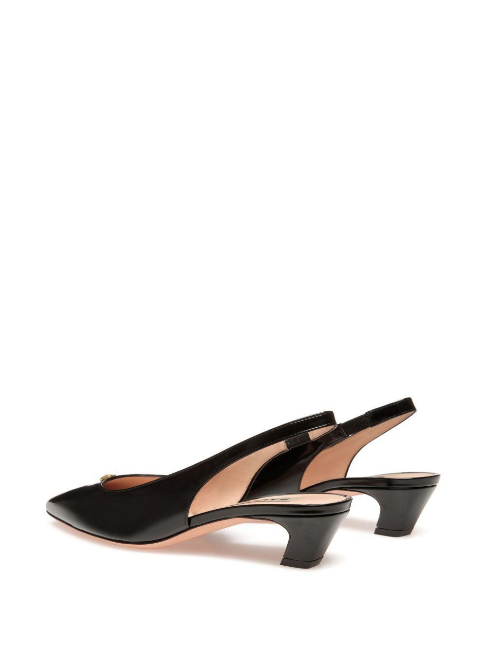 Sylt 45mm slingback leather pumps Product Image