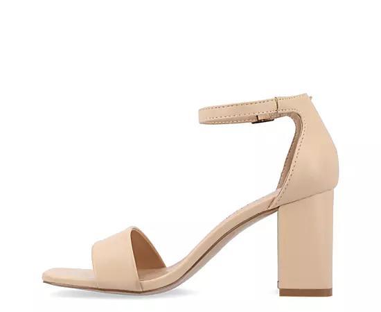 Journee Valenncia Womens SuperNatural Shades Tru Comfort Foam Dress Sandals Product Image