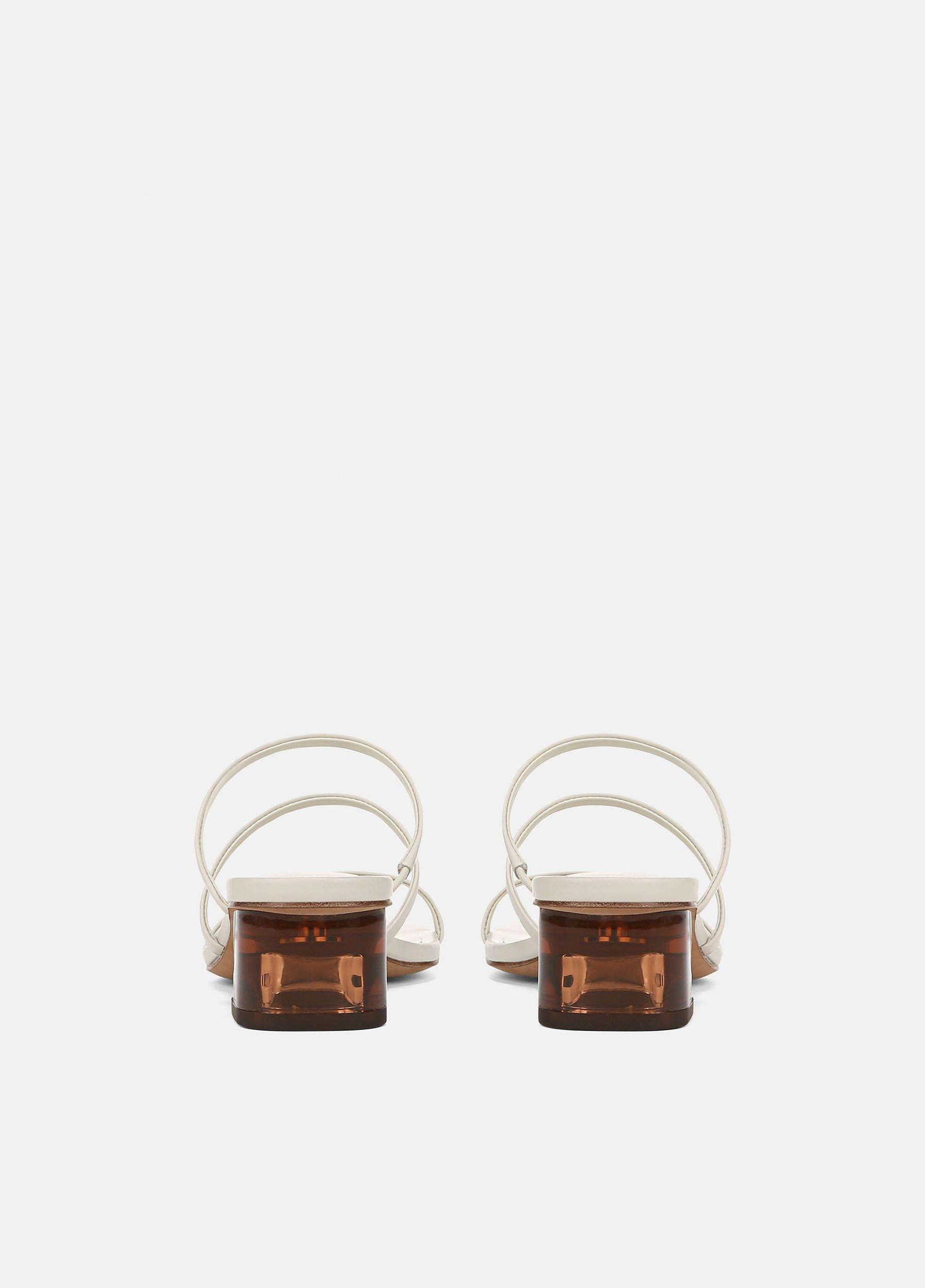 Palm Springs Leather Heeled Sandal Product Image