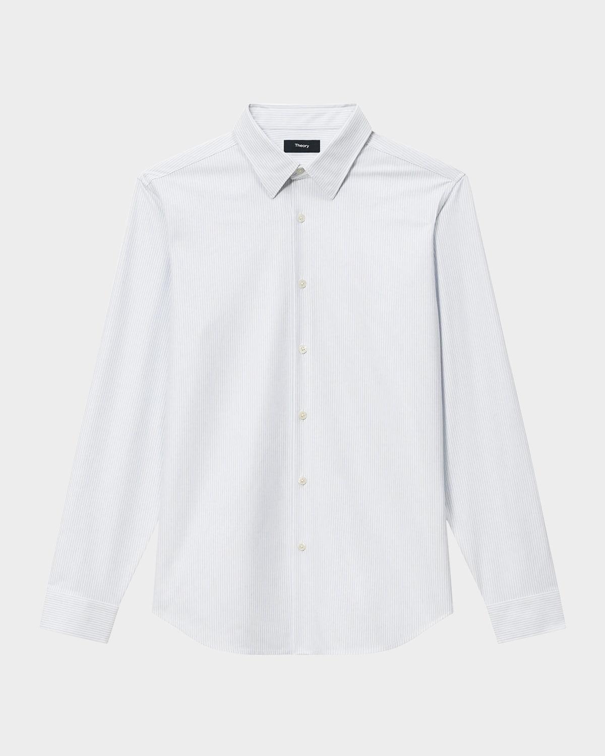 Mens Sylvain Striped Sport Shirt Product Image