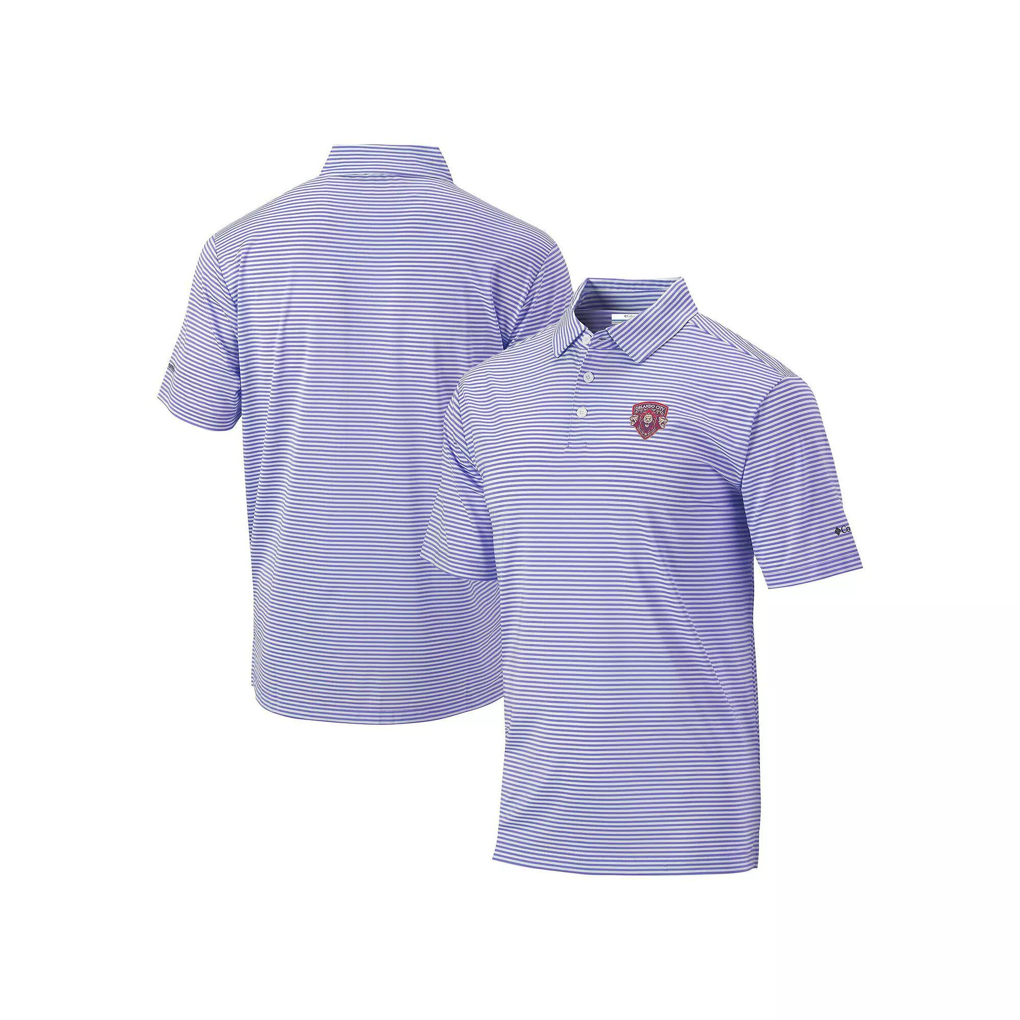 Mens Columbia Purple Orlando City SC Omni-Wick Club Invite Polo Product Image