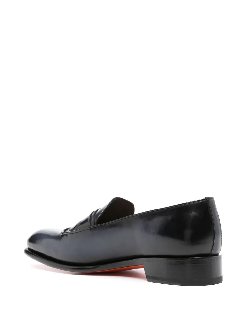 leather monk shoes Product Image