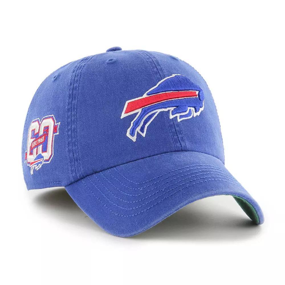Men's '47 Royal Buffalo Bills Sure Shot Franchise Fitted Hat, Size: Small, Blue Product Image