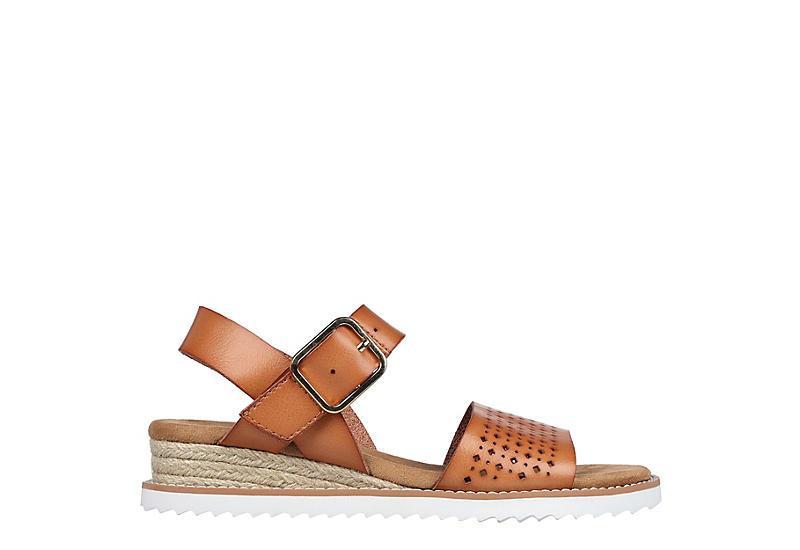 BOBS by Skechers™ Desert Kiss Sunny Flair Women's Sandals, Size: 7.5, Luggage Product Image