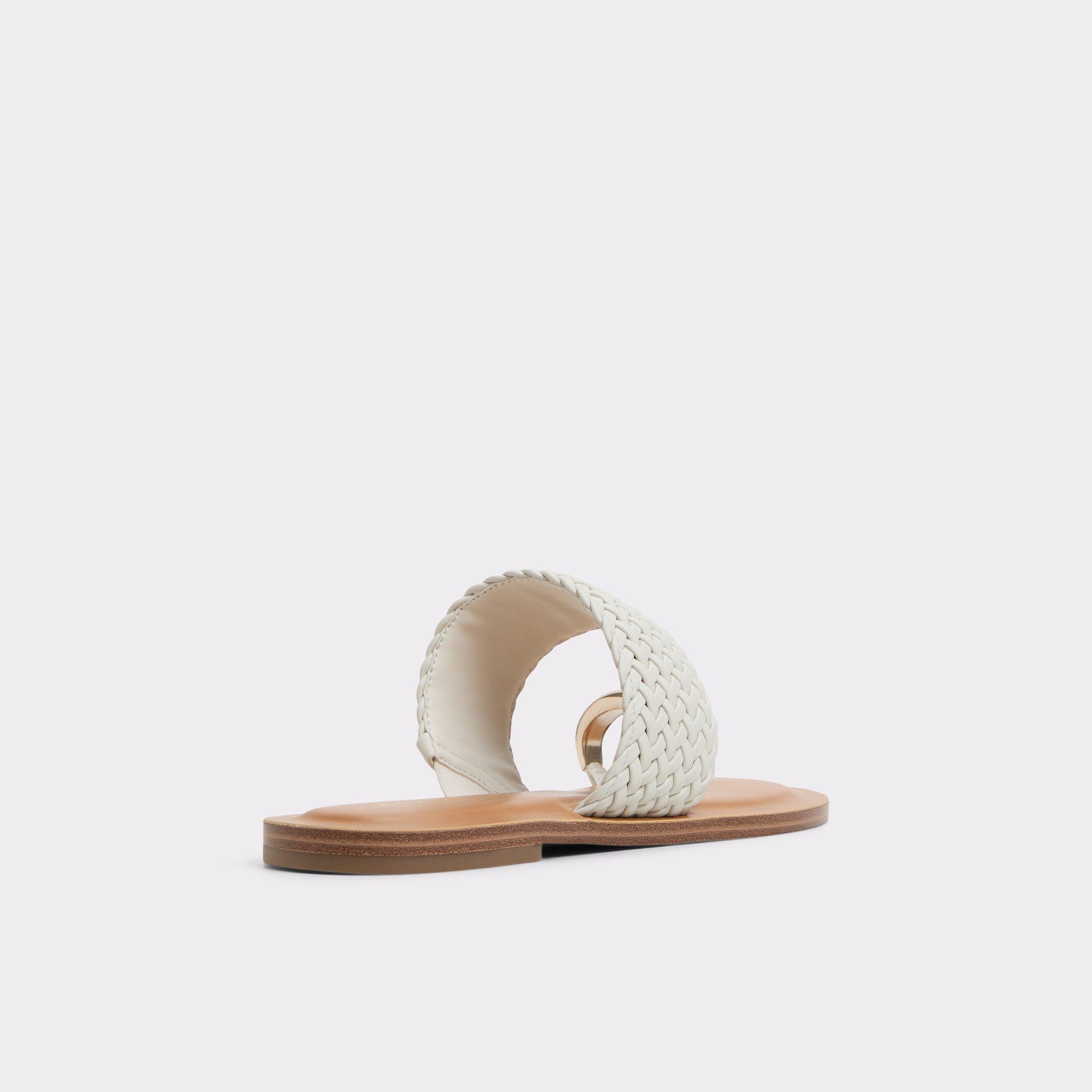 ALDO Beachwalk - Women's Travel Essential Collection - White, Size 6.5 Product Image