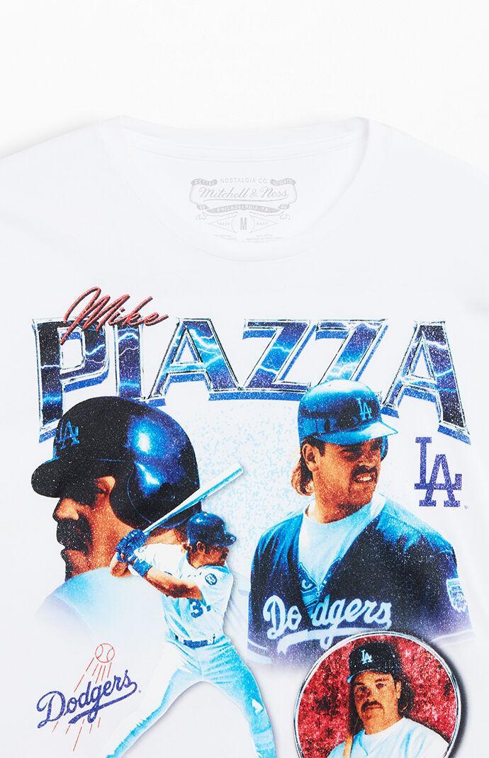Mitchell & Ness Men's LA Dodgers Mike Piazza T-Shirt Product Image