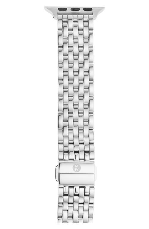 Womens Apple Watch Two-Tone Stainless Steel Bracelet Strap/38/40/41 & 42/44/45/49MM Product Image