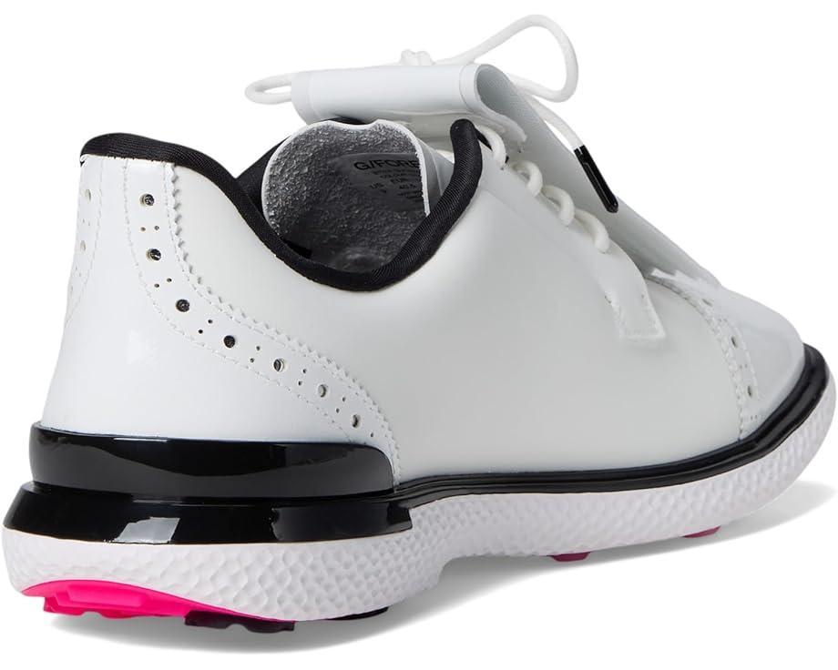 G.112 Perforated Saddle Stripe Golf Shoes Product Image