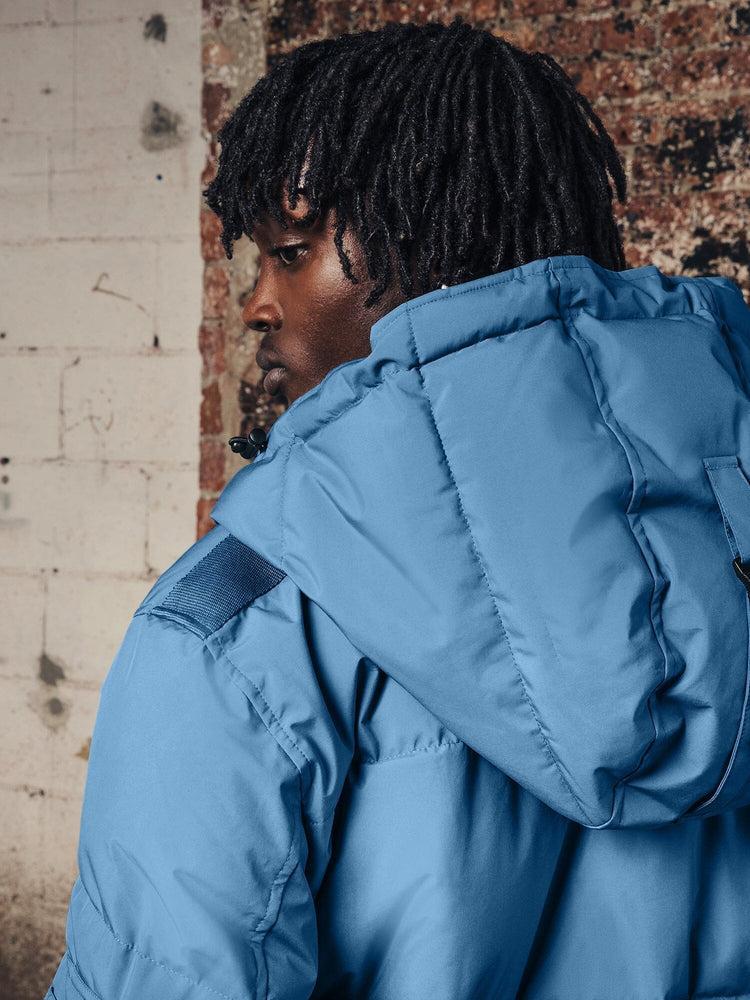 HOODED PUFFER JACKET (SEASONAL) Male Product Image