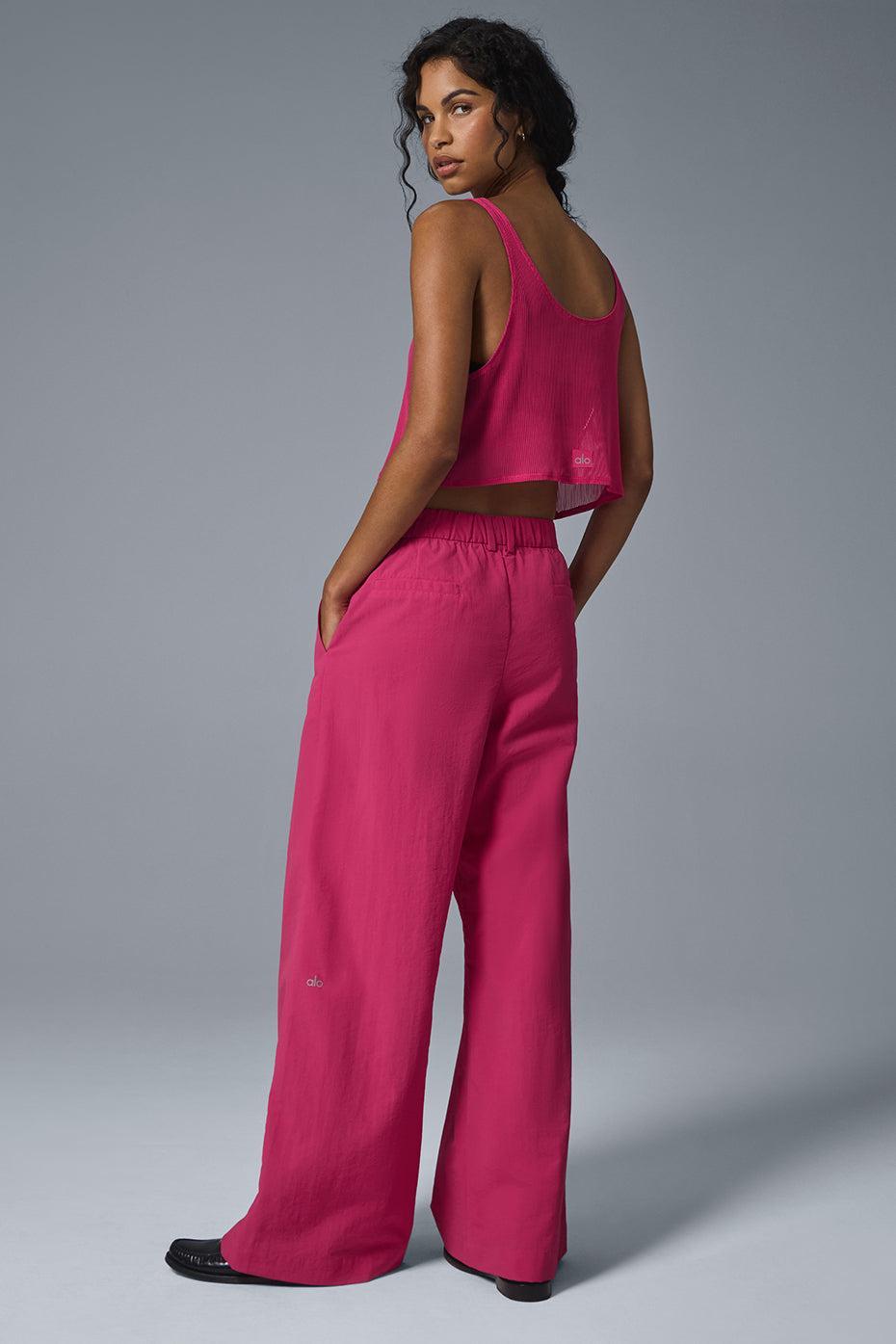 High-Waist Street Smart Trouser - Pink Summer Crush Product Image