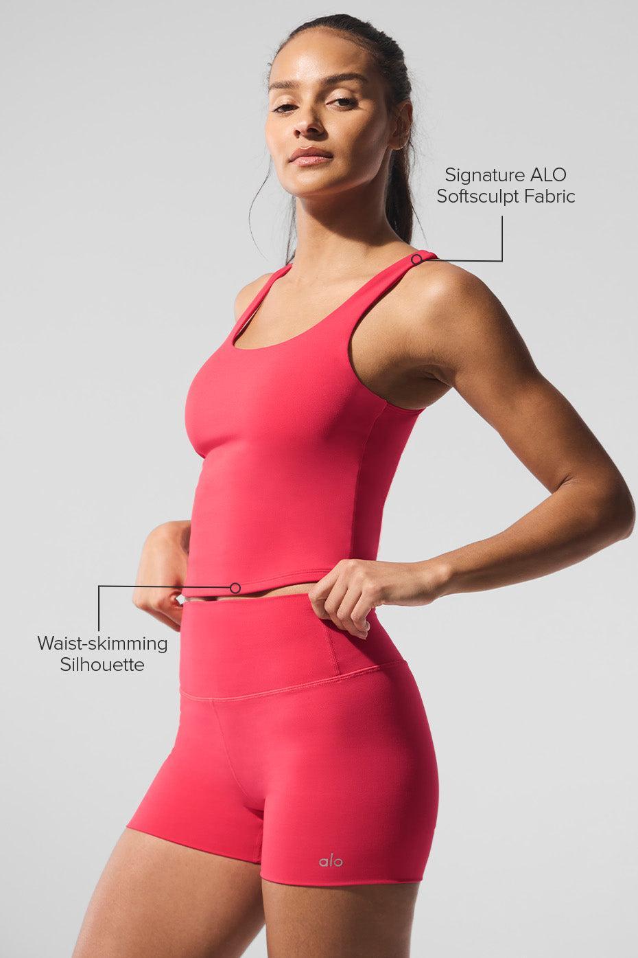 ALO Softsculpt Tank - Candy Red Product Image