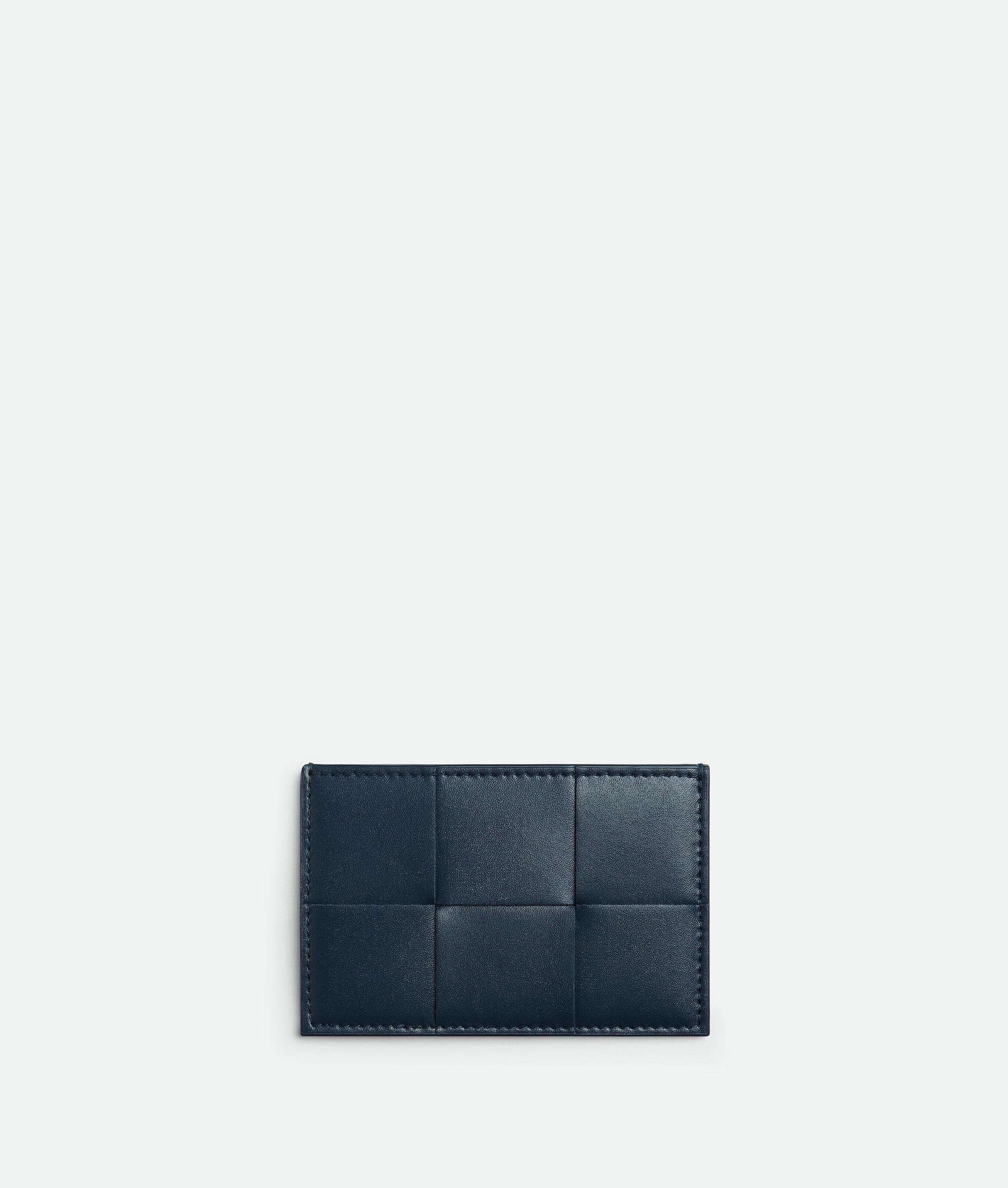Men's Cassette Credit Card Case in Deep blue/ambra Product Image