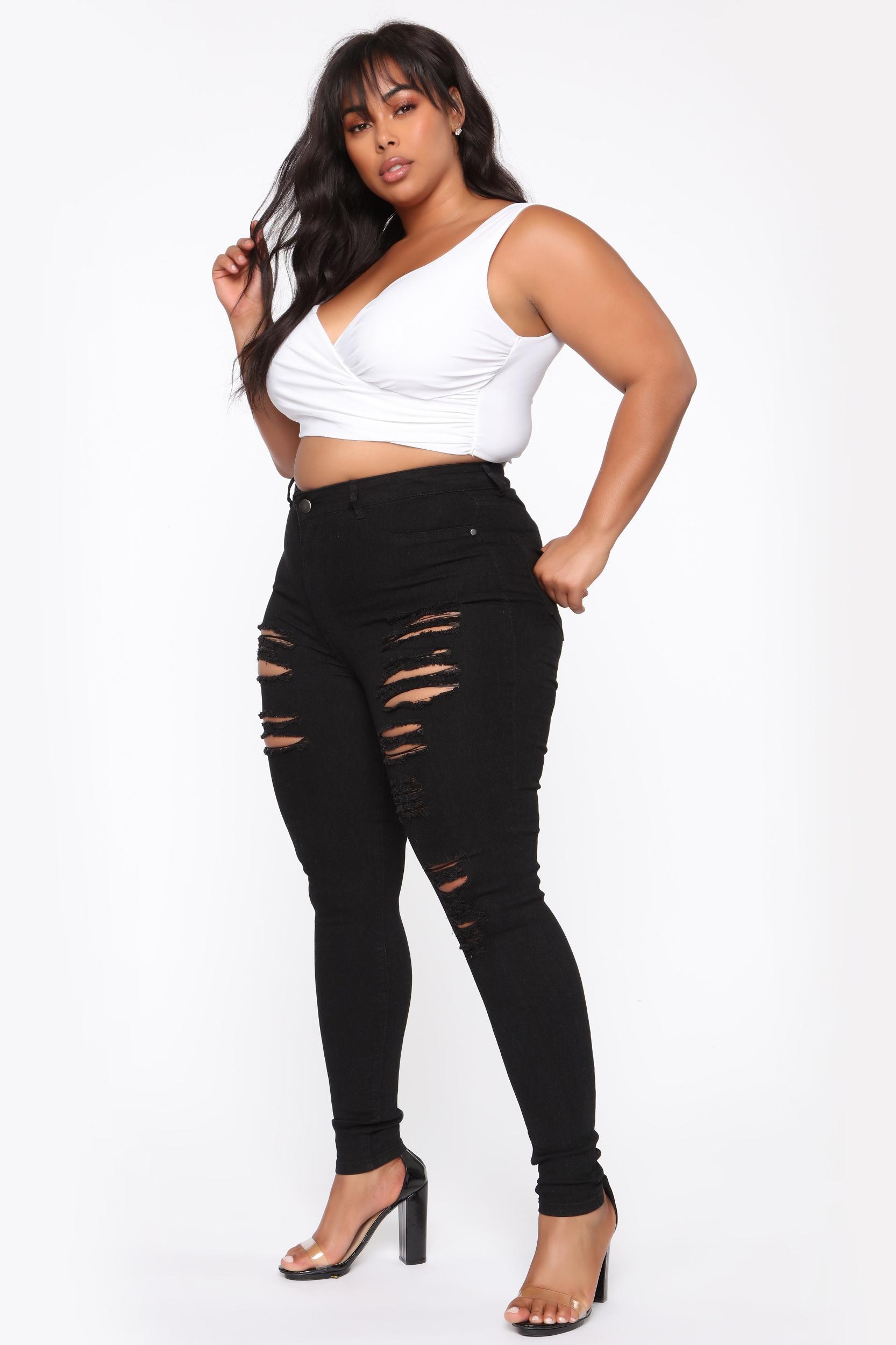 Tris Skinny Jeans - Black Product Image