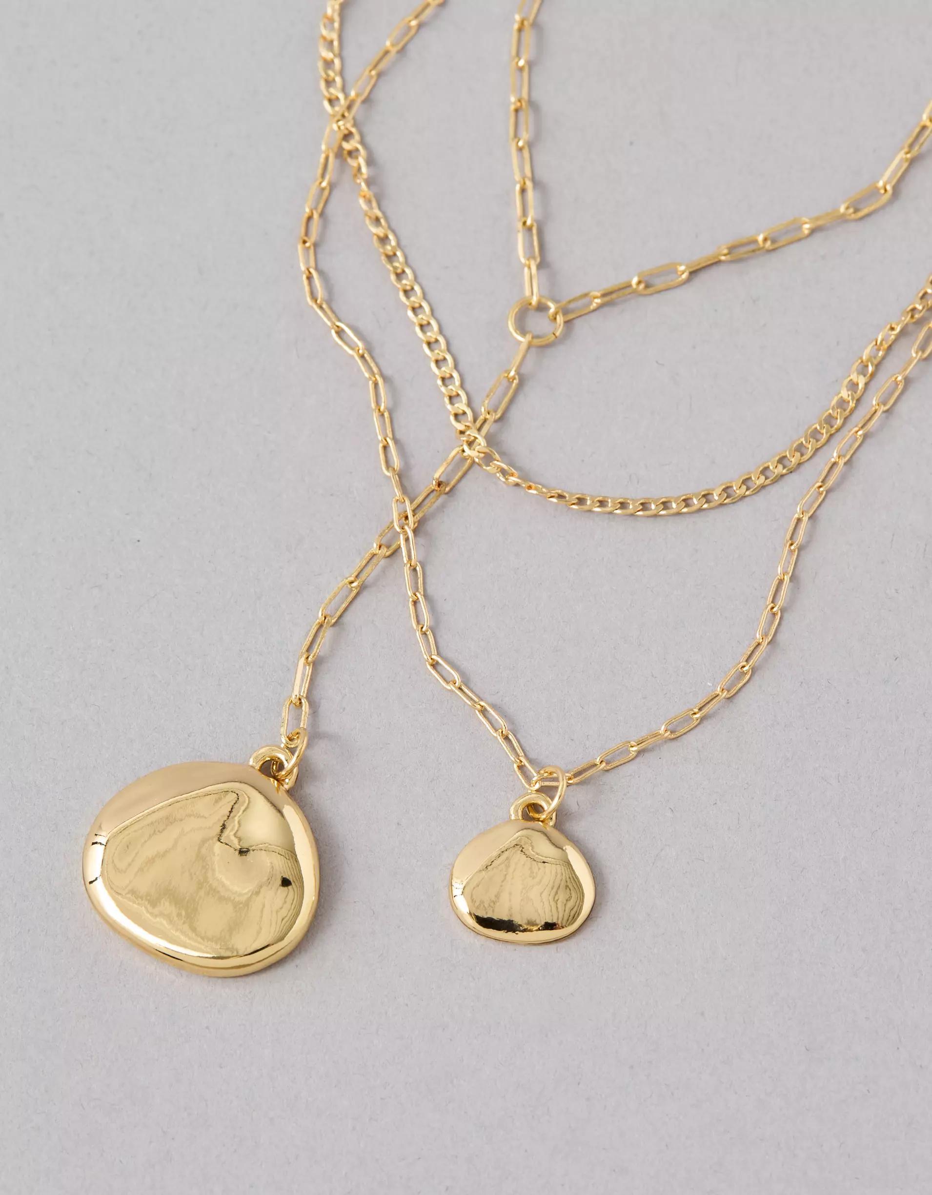 AEO Disc Necklace 2-Pack Product Image