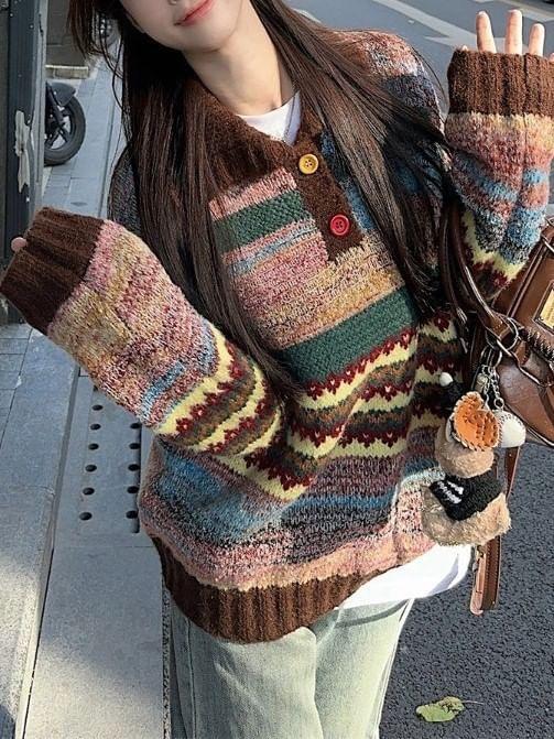 Melange Sweater Product Image
