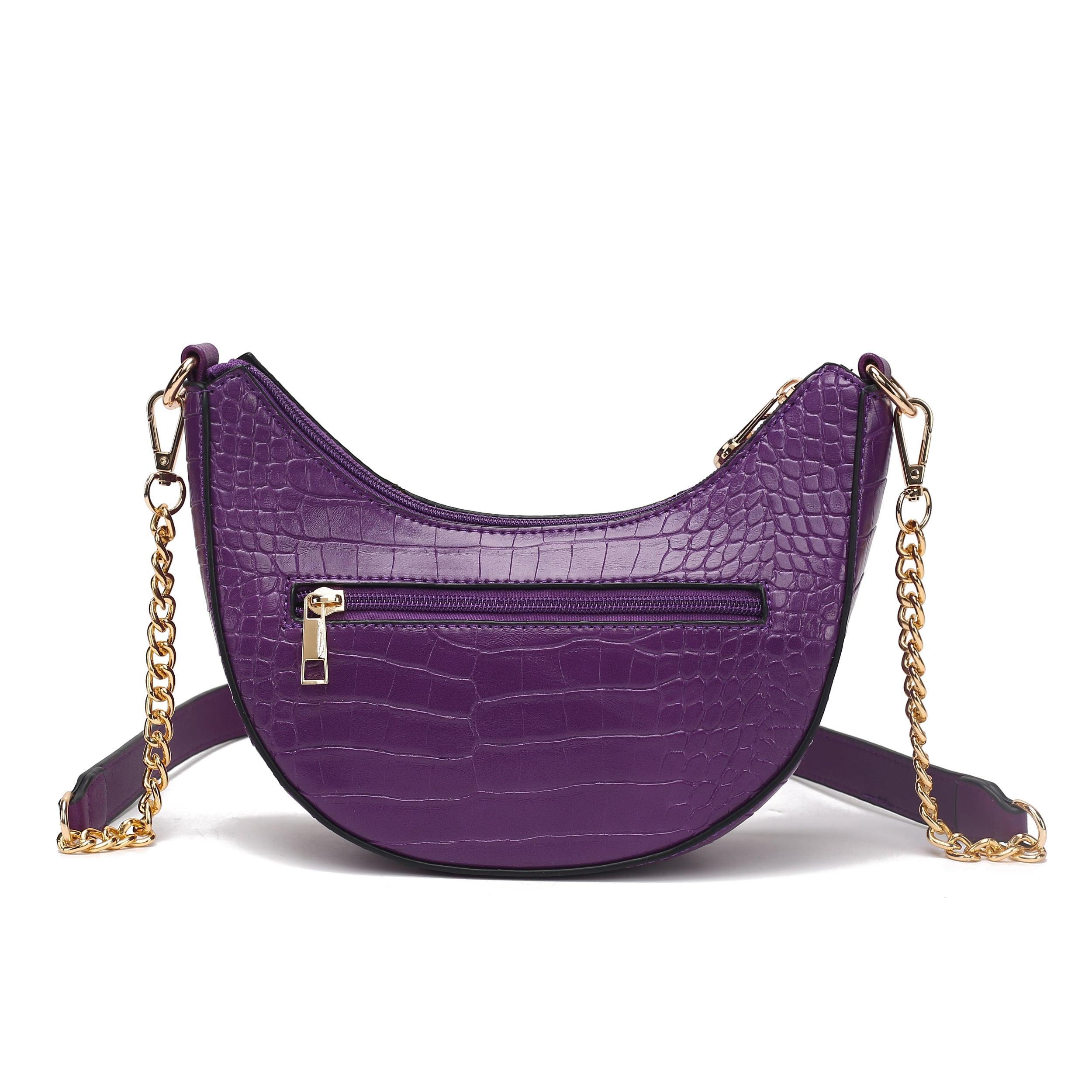 MKF Collection Women's Amira Embossed Crossbody Bag Female Product Image
