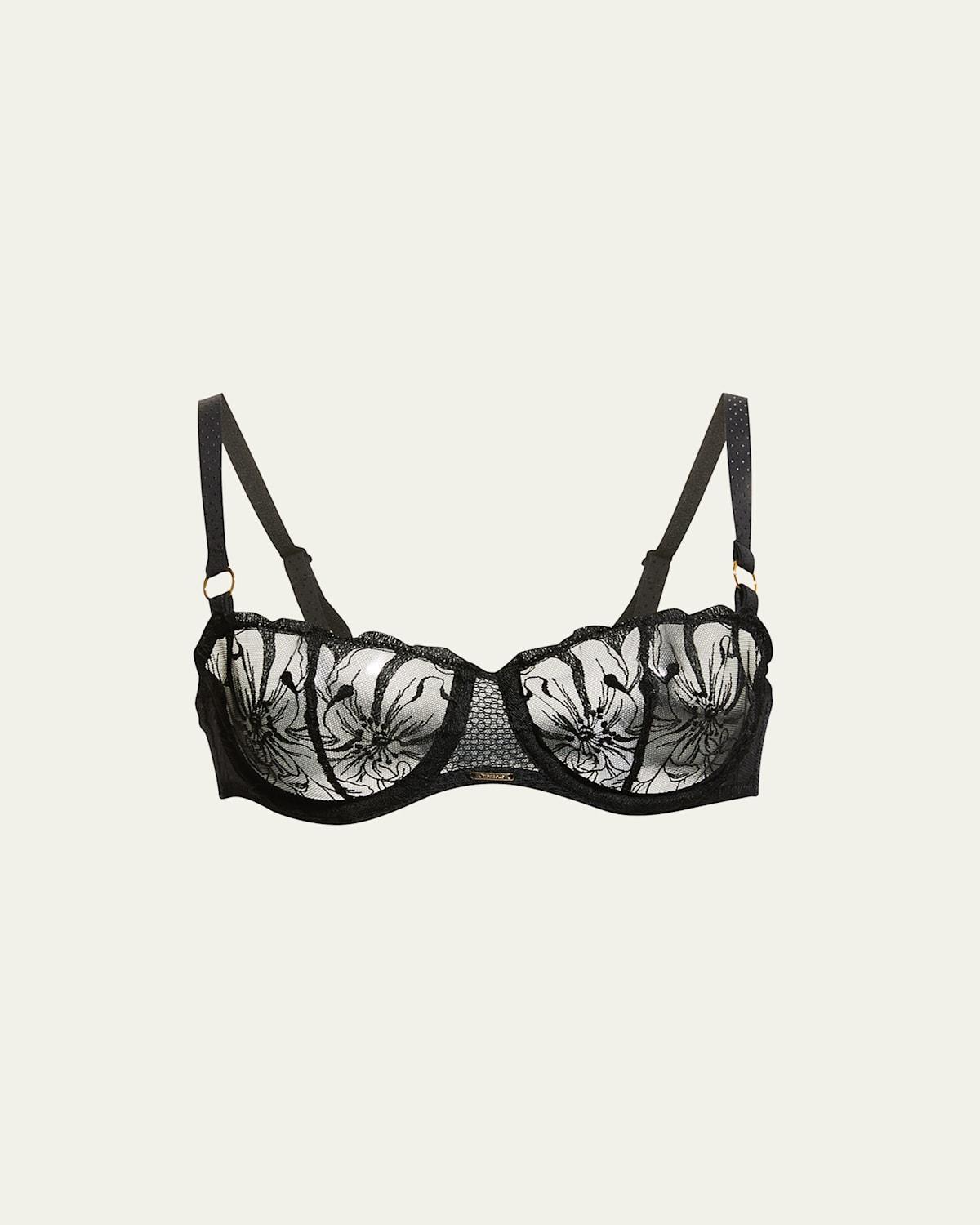 Chantelle Underwire Demi Fleur Adjustable Bra Product Image