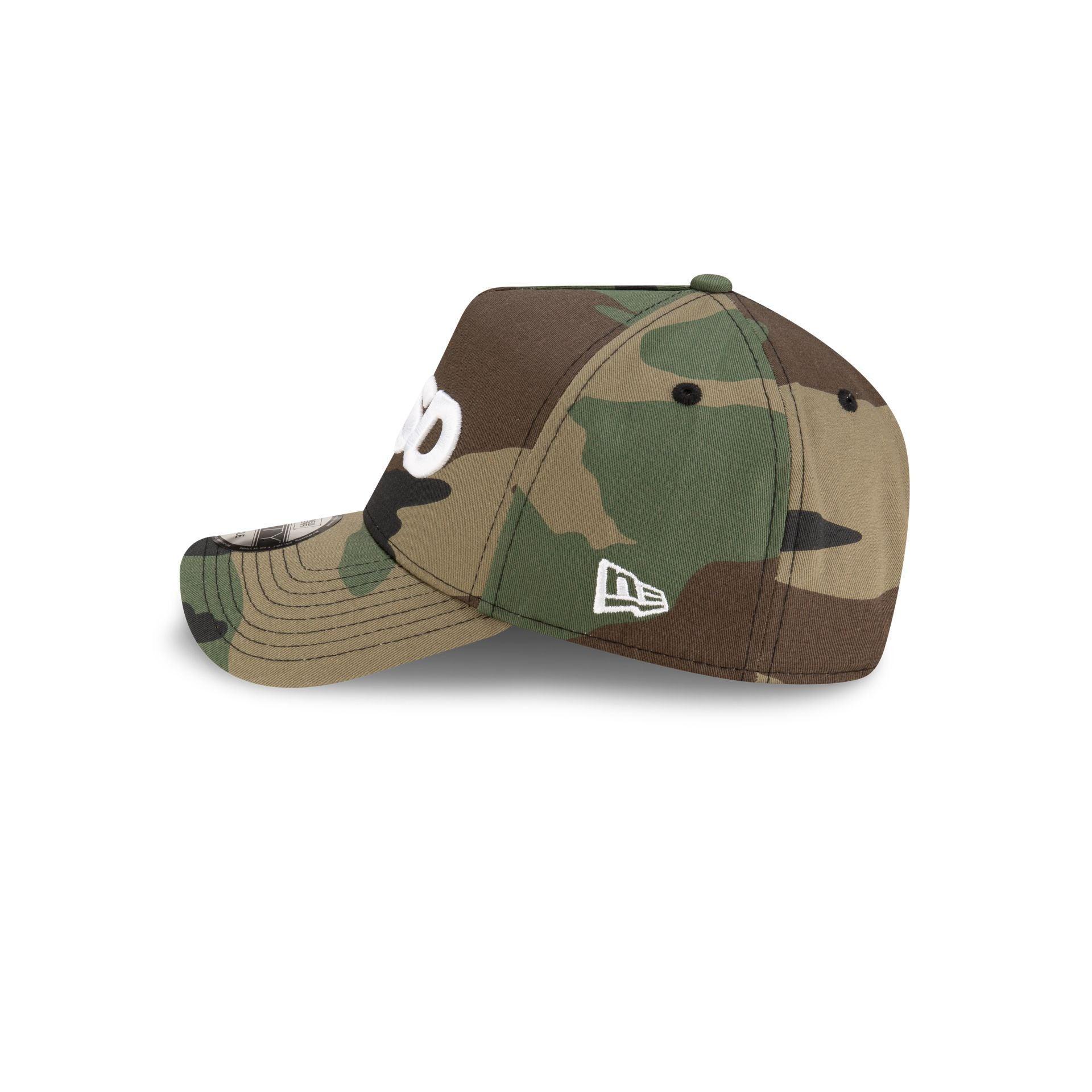 PSD Camo Gray 9FORTY A-Frame Snapback Hat Male Product Image