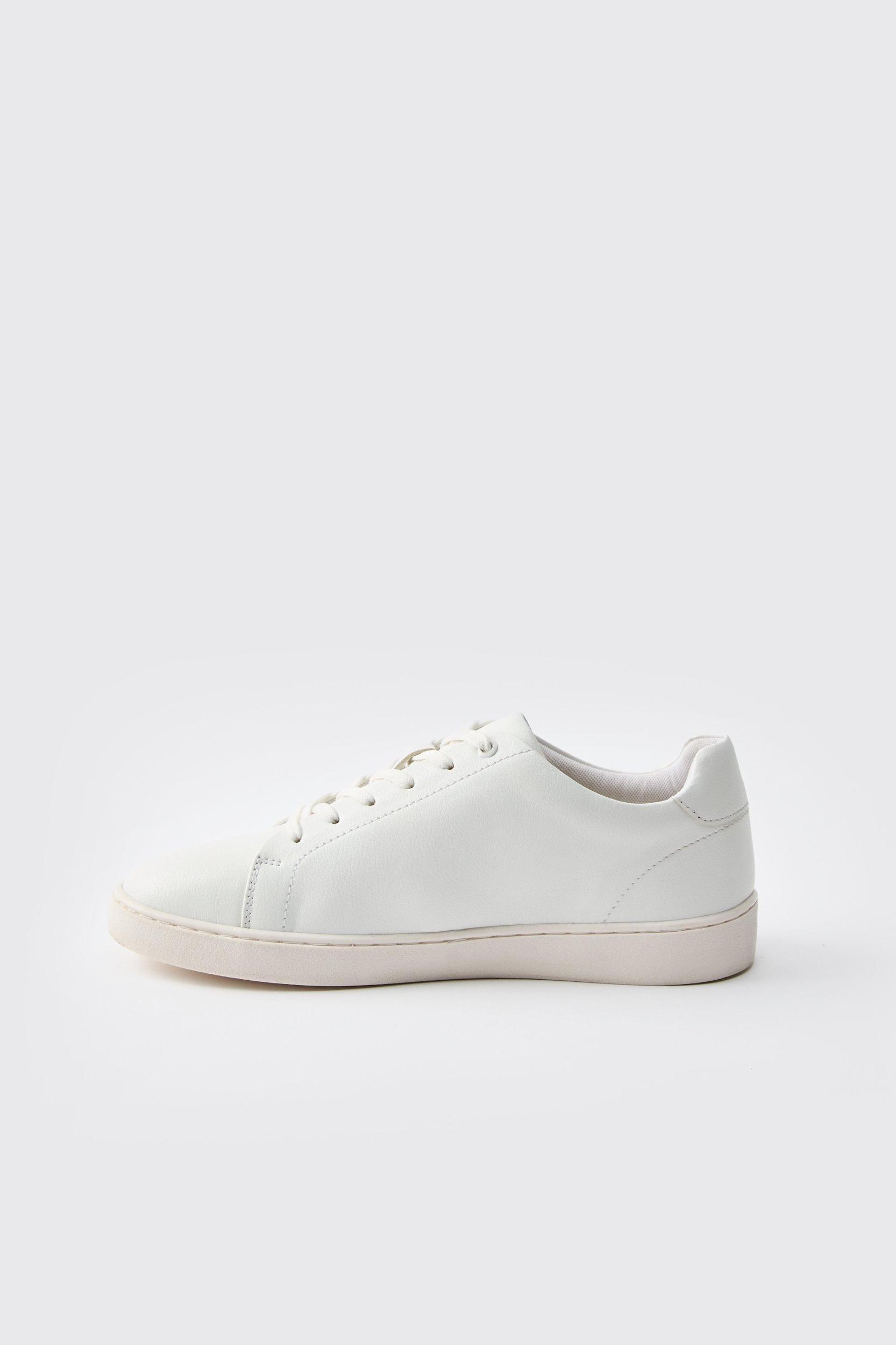 Essential PU Trainer | boohooMAN USA Product Image