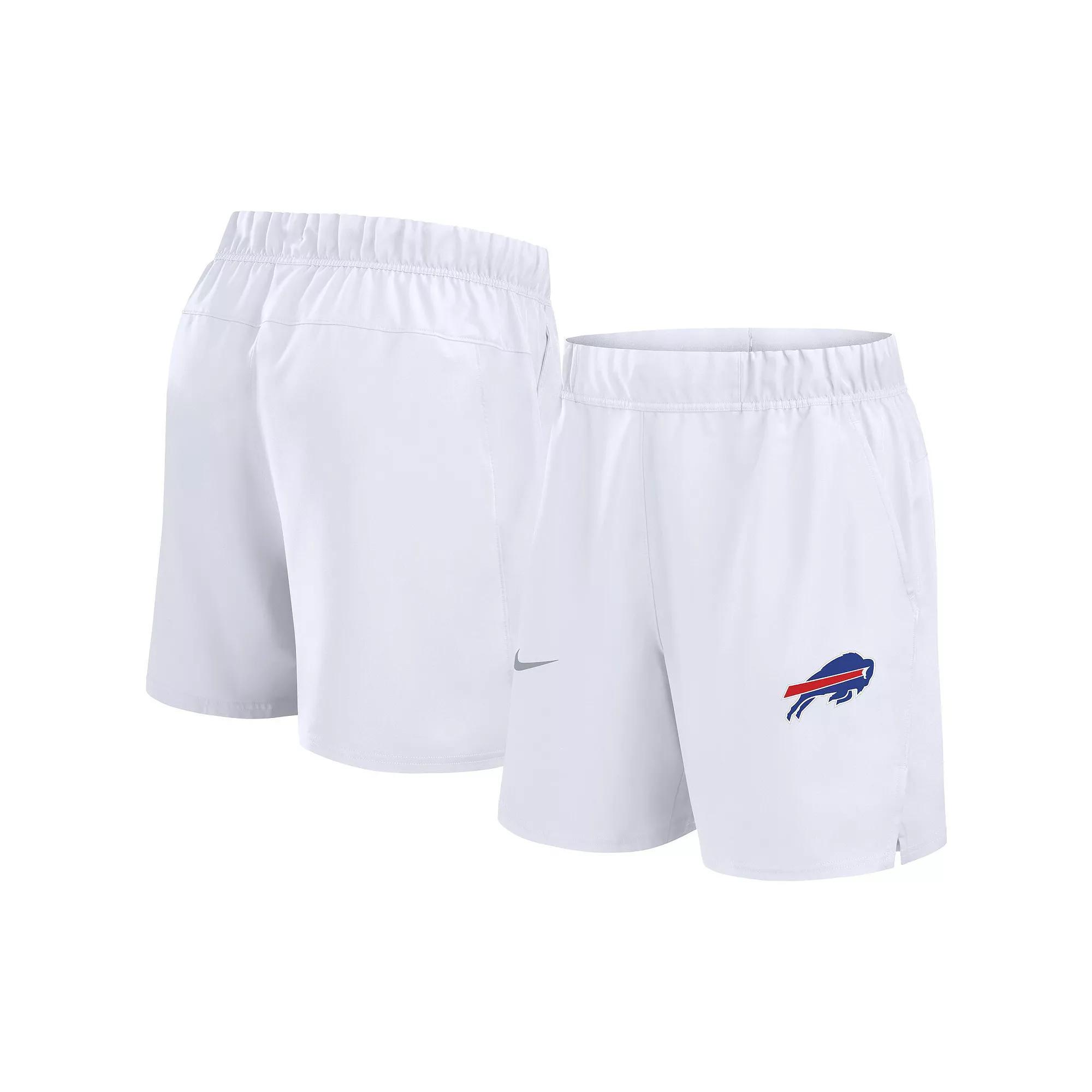Men's Nike White Buffalo Bills Blitz Victory Performance Shorts, Size: 3XL Product Image