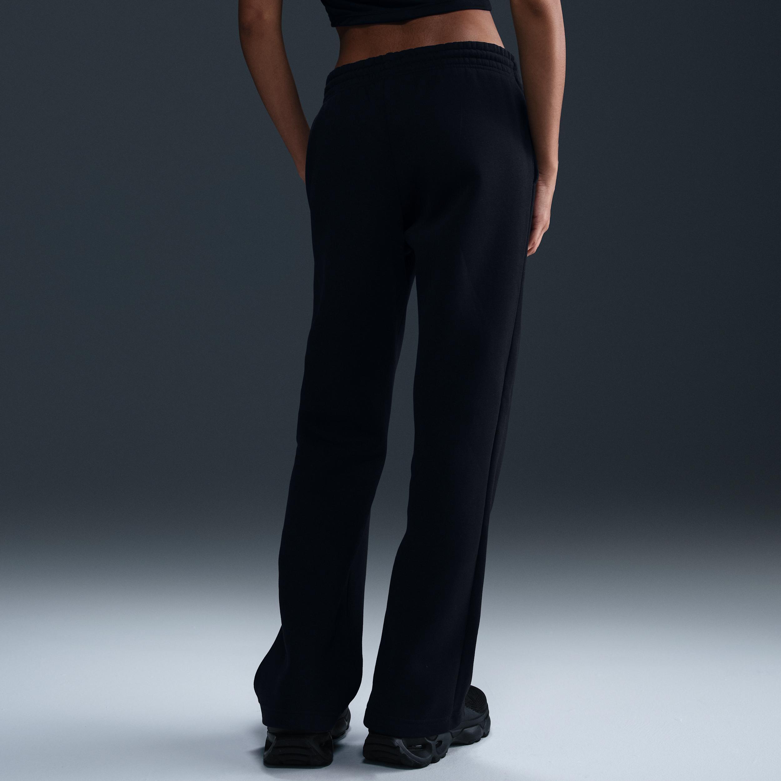 Women's Nike Sportswear Phoenix Fleece Mid-Rise Open-Hem Pants Product Image