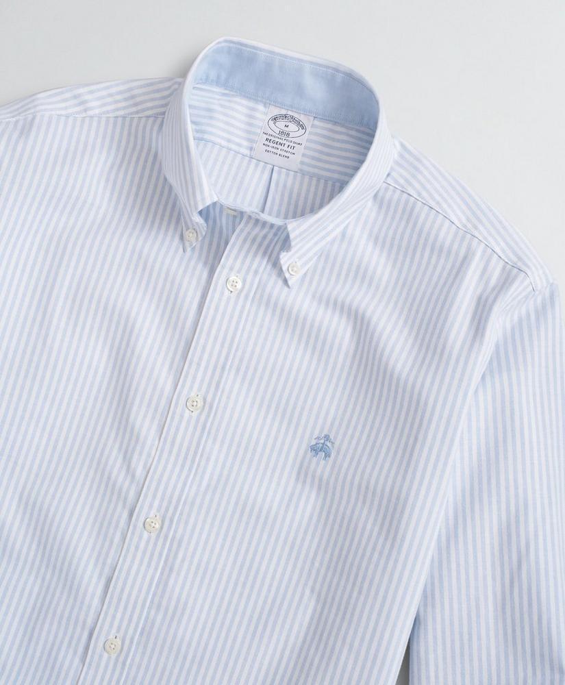 Stretch Regent Regular-Fit Sport Shirt, Non-Iron Bengal Stripe Oxford Product Image