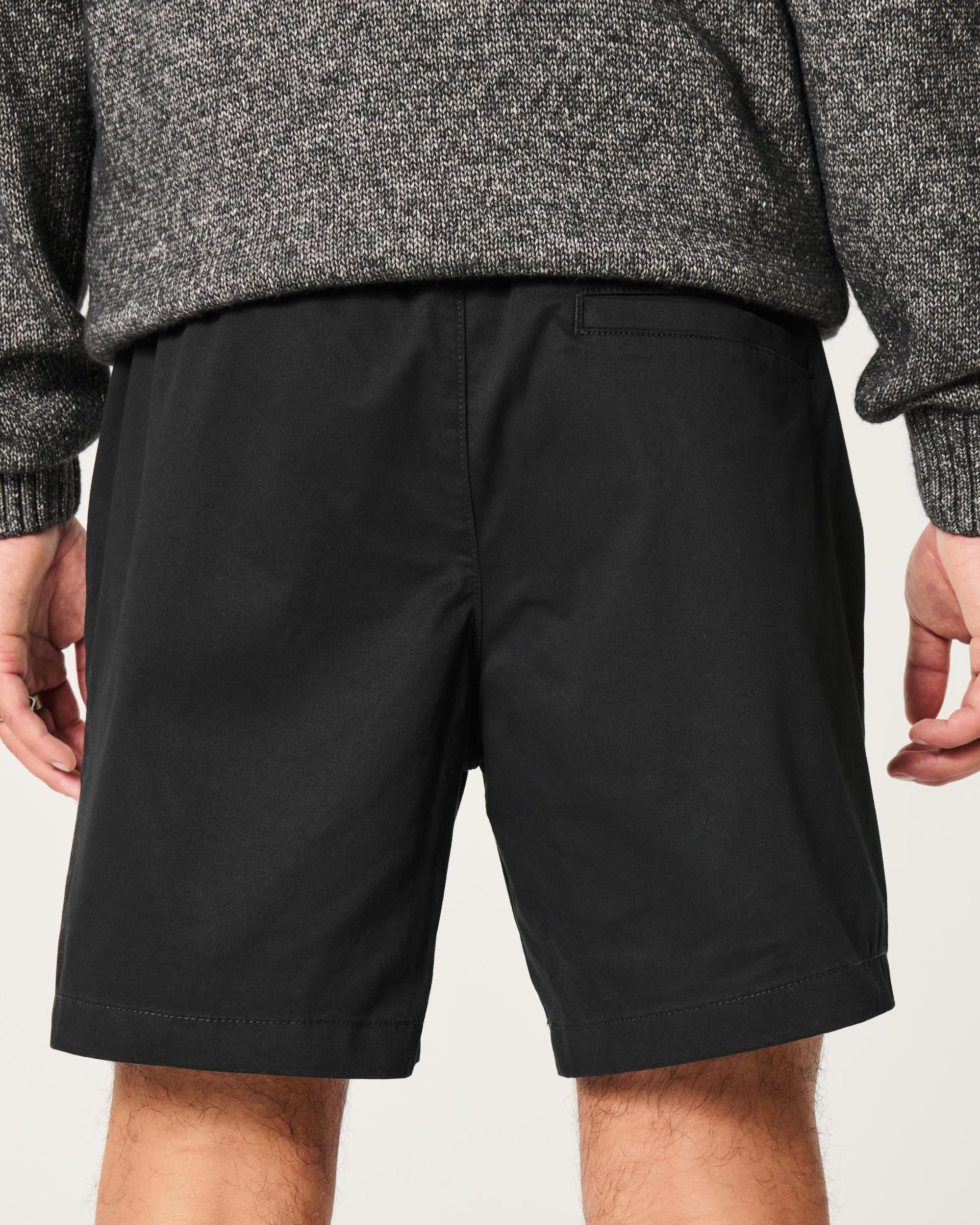 Twill Pull-On Shorts 7" Product Image