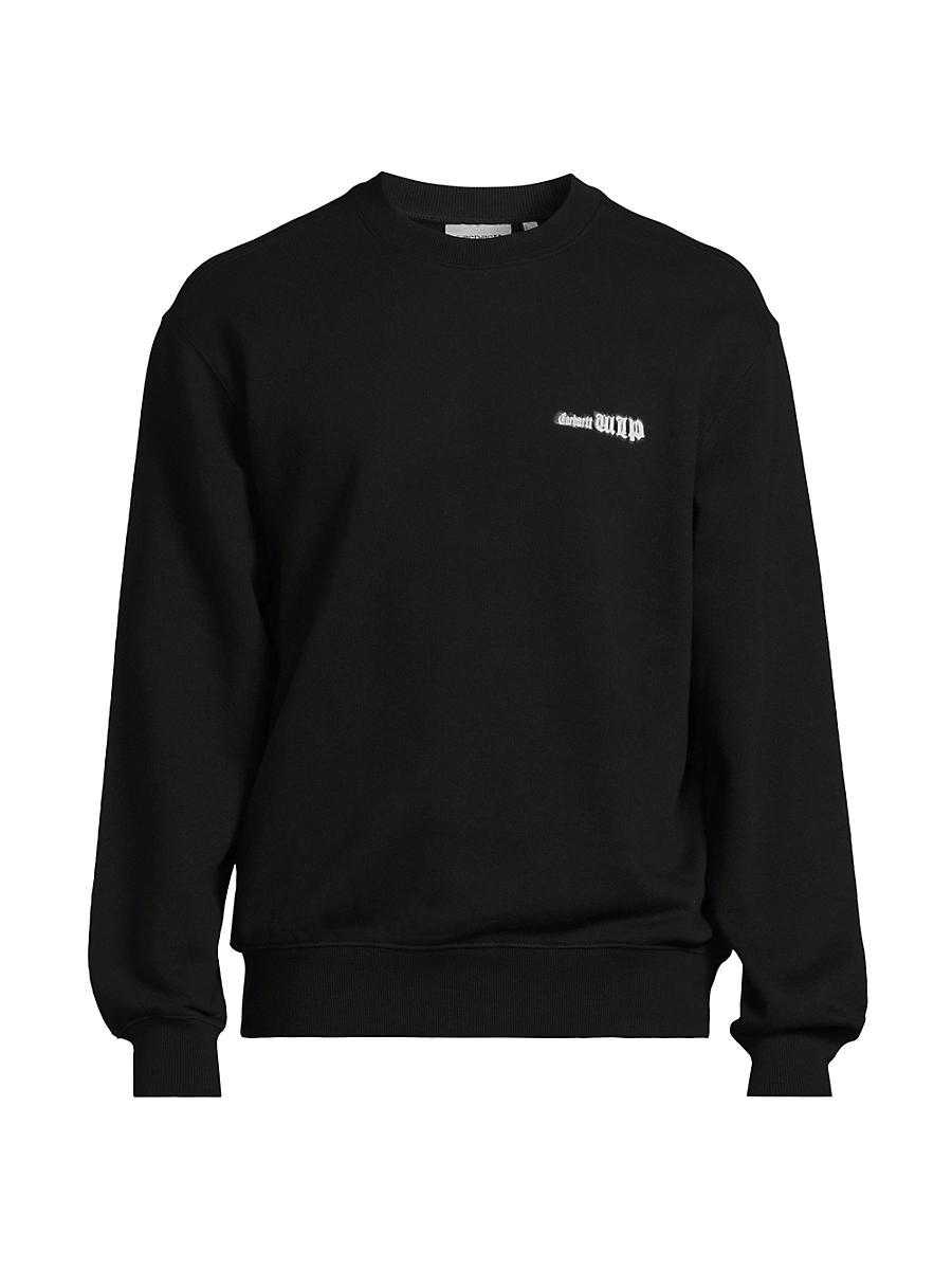 Mens Greatest Flicks Logo Cotton Sweatshirt Product Image