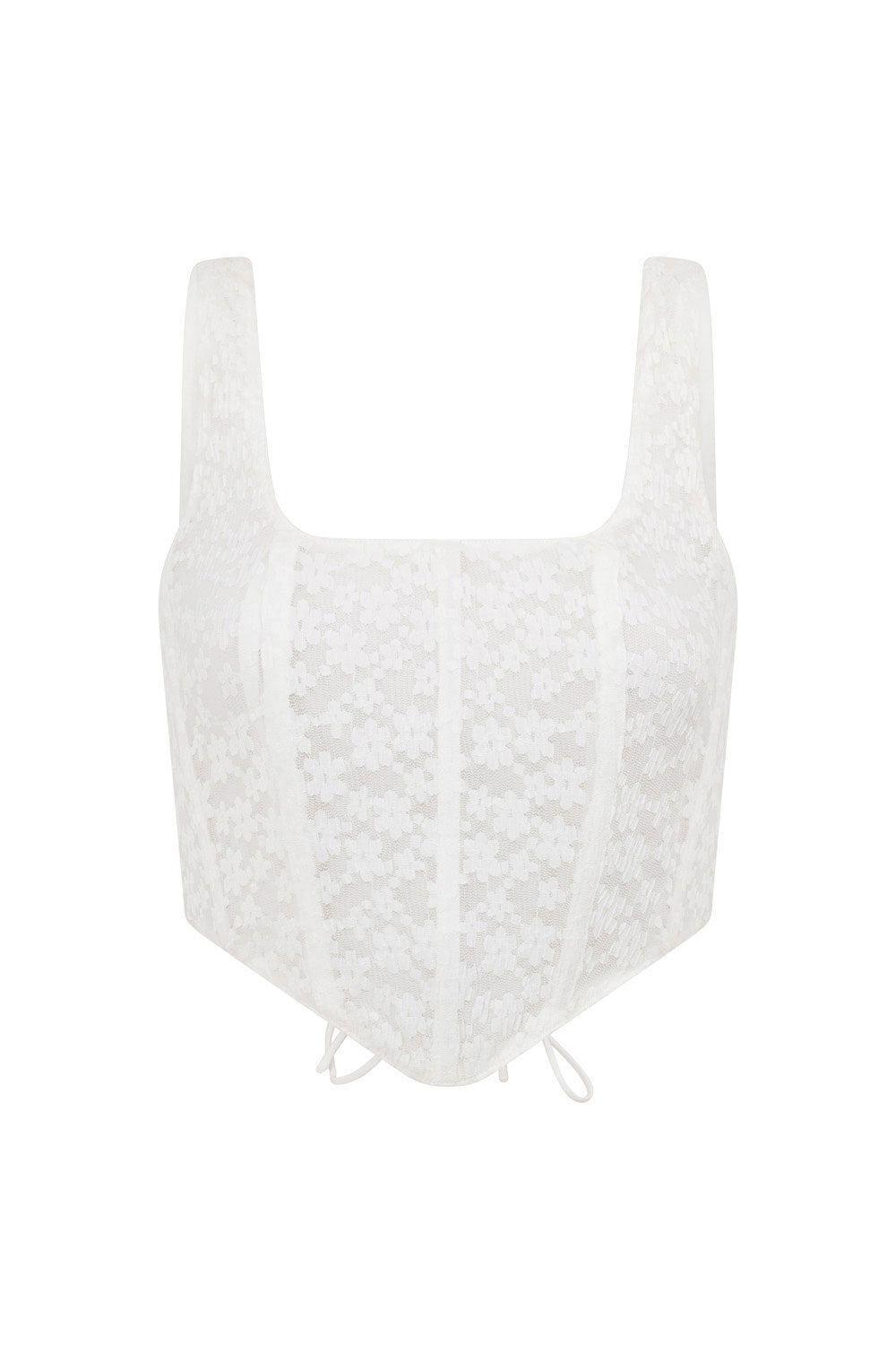 Jhoselle Lace Up Top Product Image