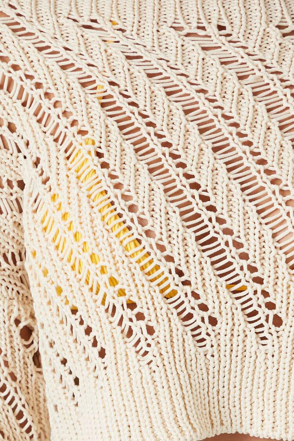 Cropped Crochet Sweater | Forever 21 Product Image