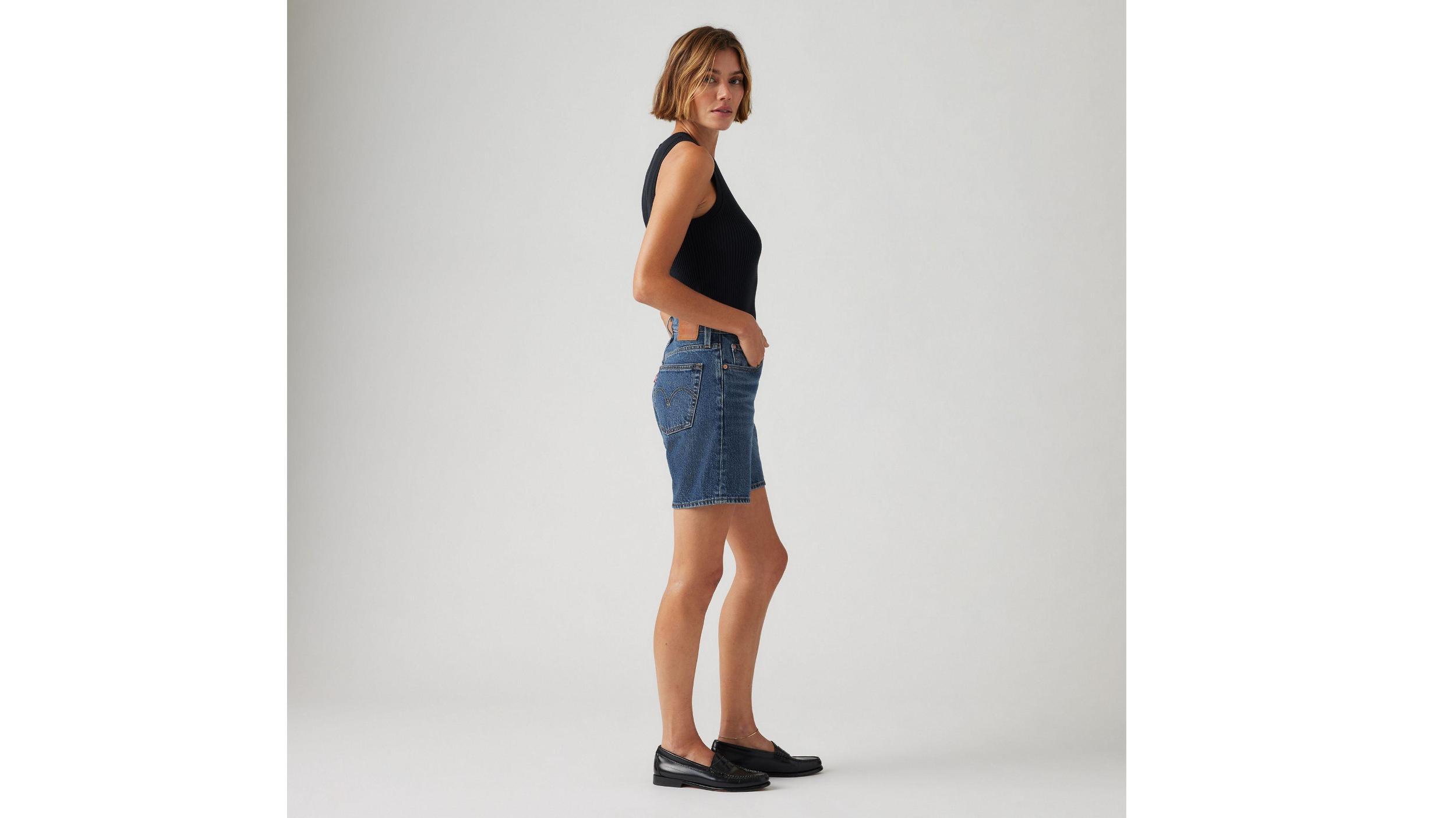 501® Original Fit High Rise Mid-Thigh  Women's Shorts Product Image