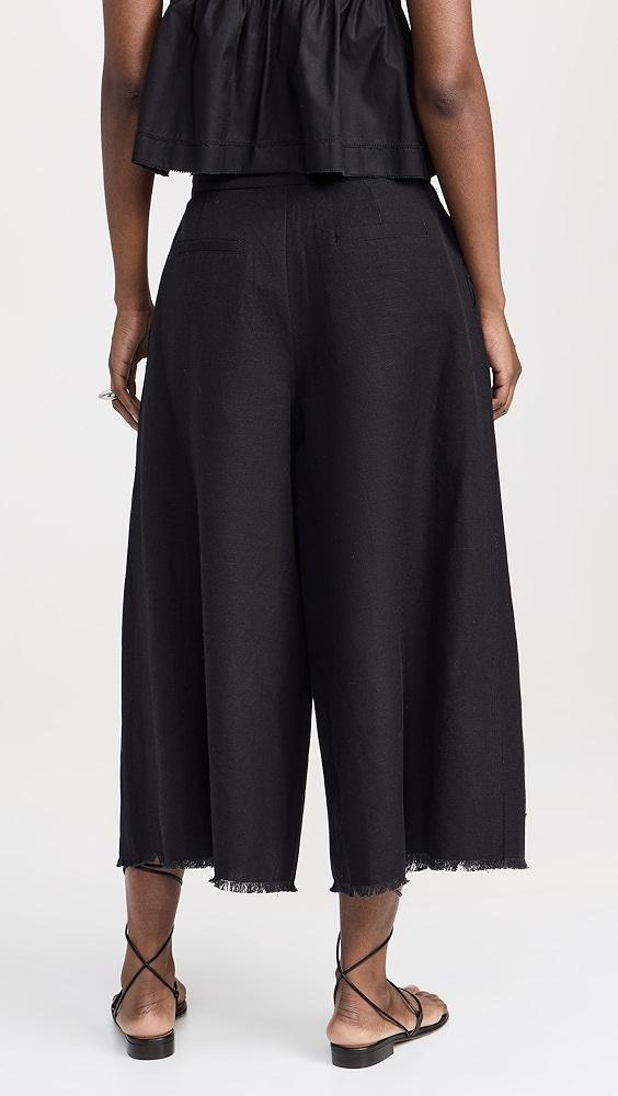 Sea Lara Linen Cropped Pants | Shopbop Product Image