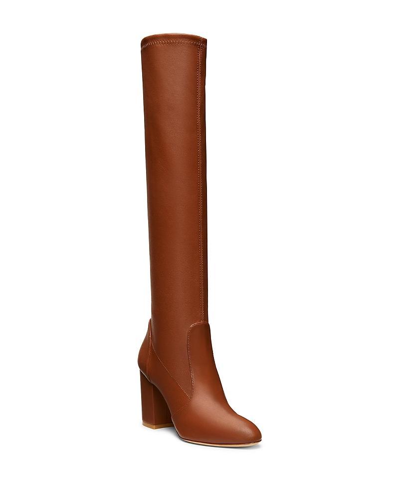 Stuart Weitzman Yuliana 85 Block Heel Slouch Boots Product Image