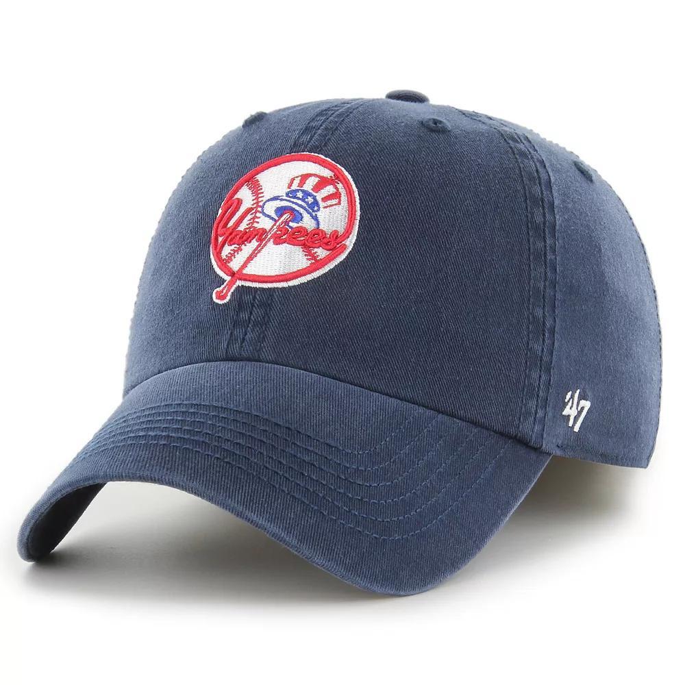 Mens 47 New York Yankees Franchise Logo Fitted Hat Blue Product Image